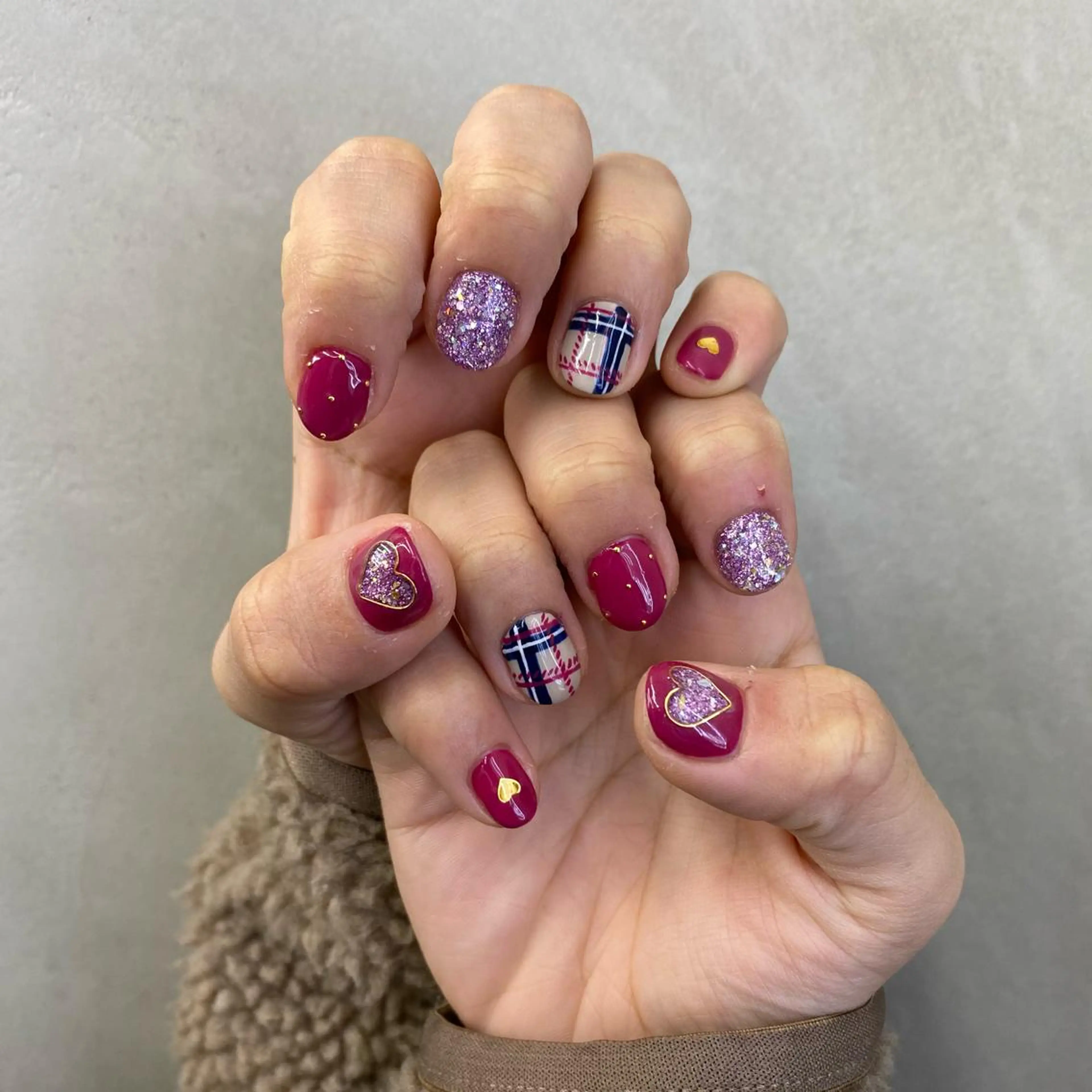 ネイル 鎌田 玲奈のネイルデザイン