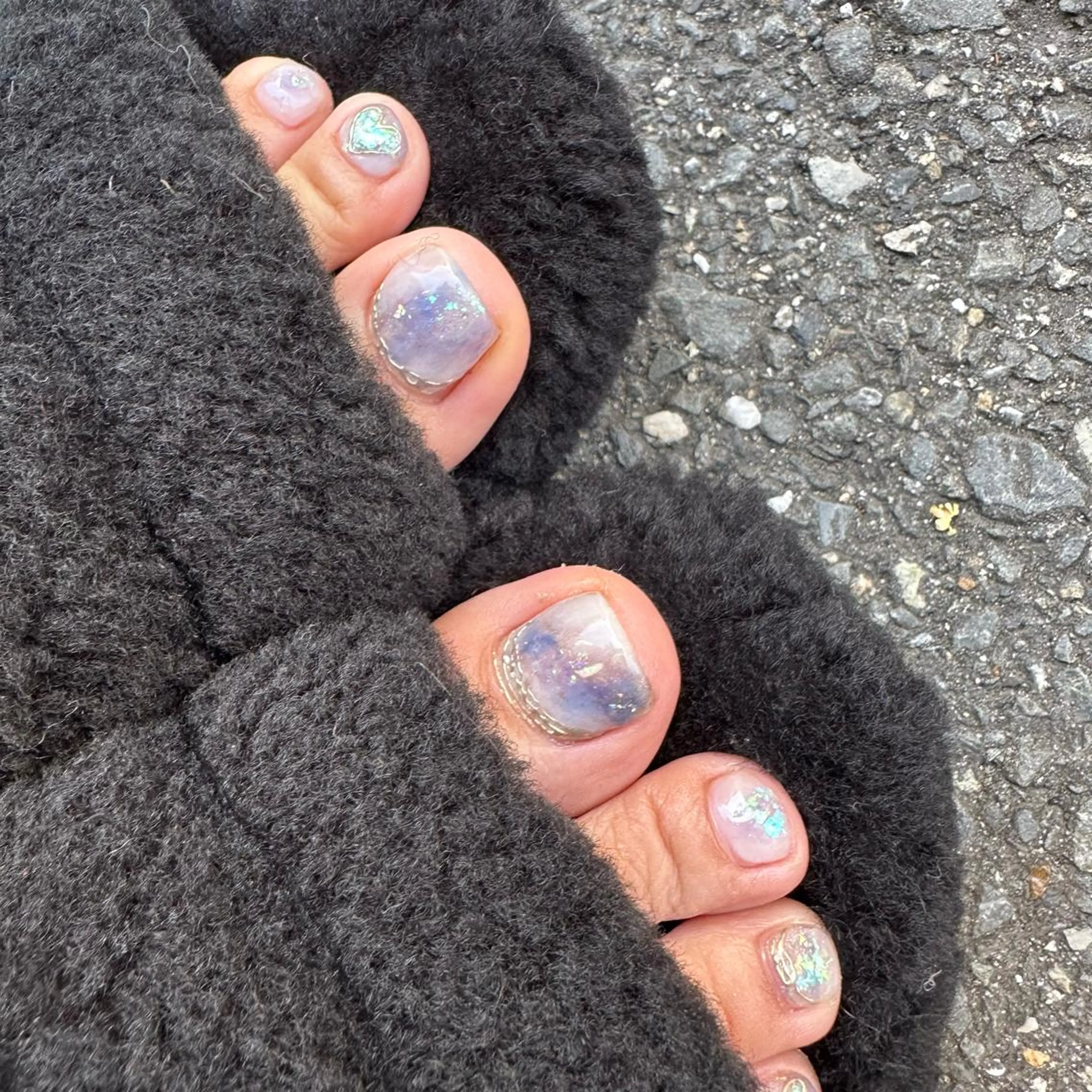 ロング カラー ヘアアレンジ キッズ ネイル マツエク・マツパ アイブロウ 福田 加奈のネイルデザイン