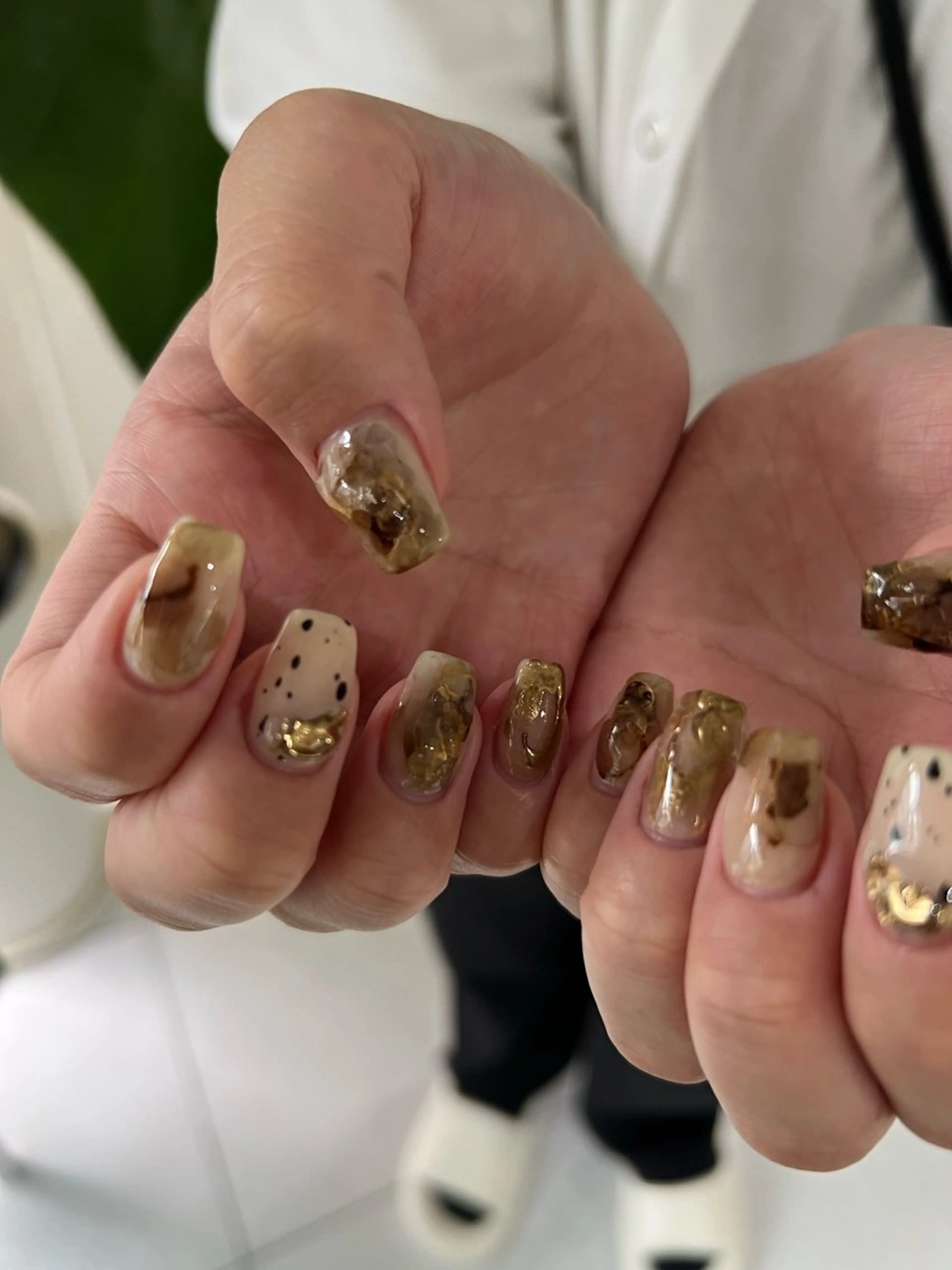 ネイル 持ち込み ニュアンスネイル ハンドネイル ハンドケア Charme. NOBUKOのネイルデザイン