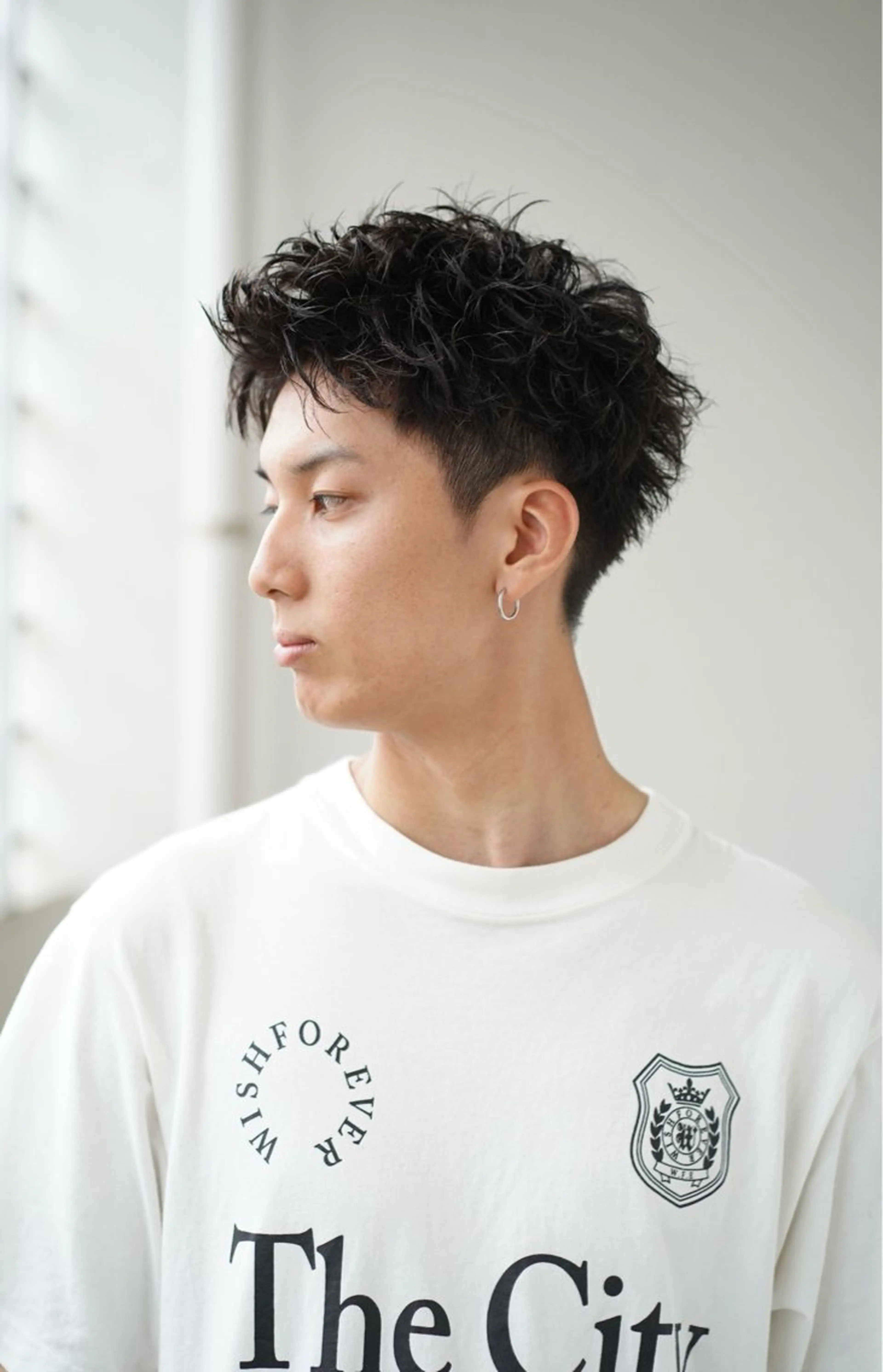 ショート パーマ メンズ パーマ りゅう せいのヘアスタイル