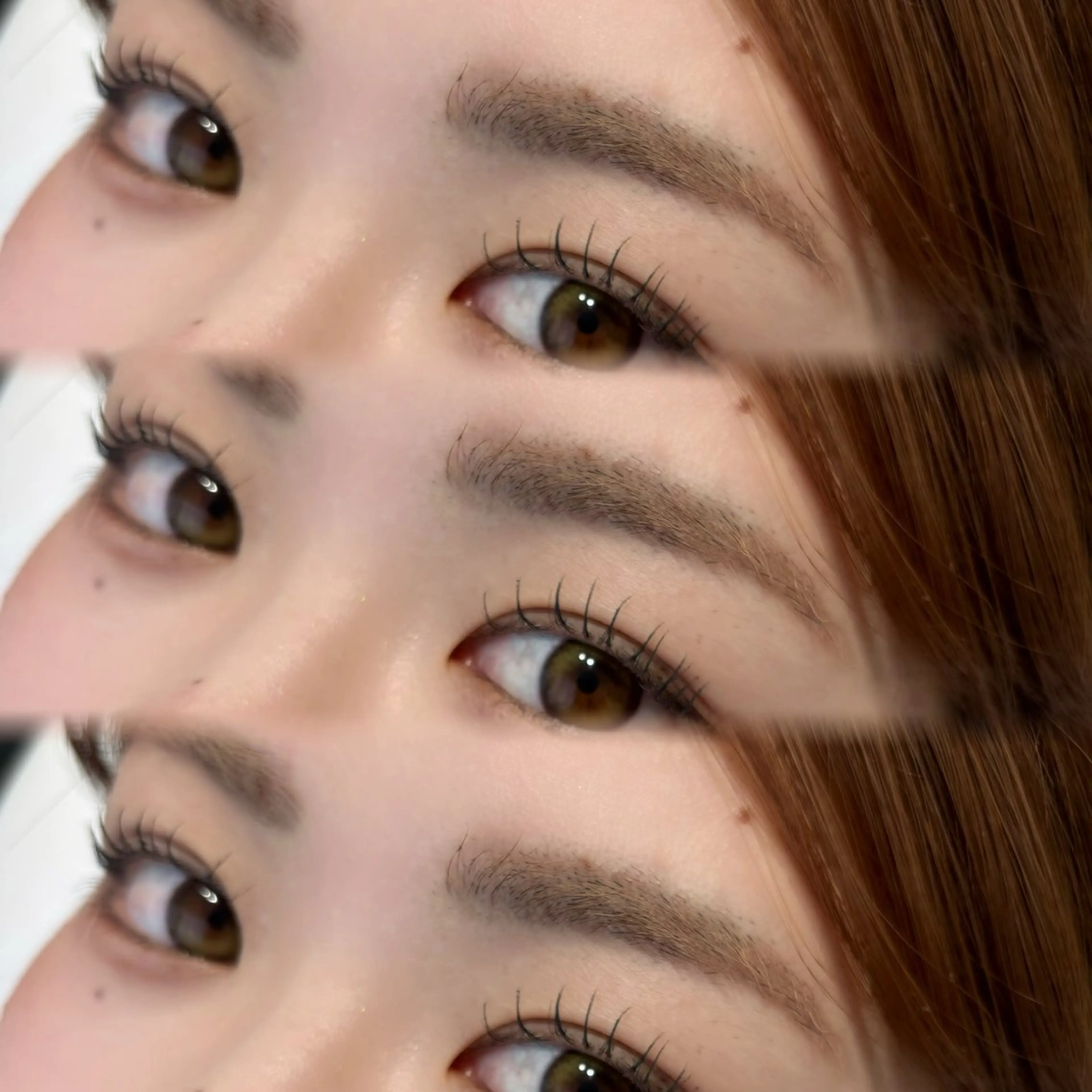 アイブロウ ワックス脱毛 CreBiA Yuri 🤍🫧のマツエク・マツパデザイン