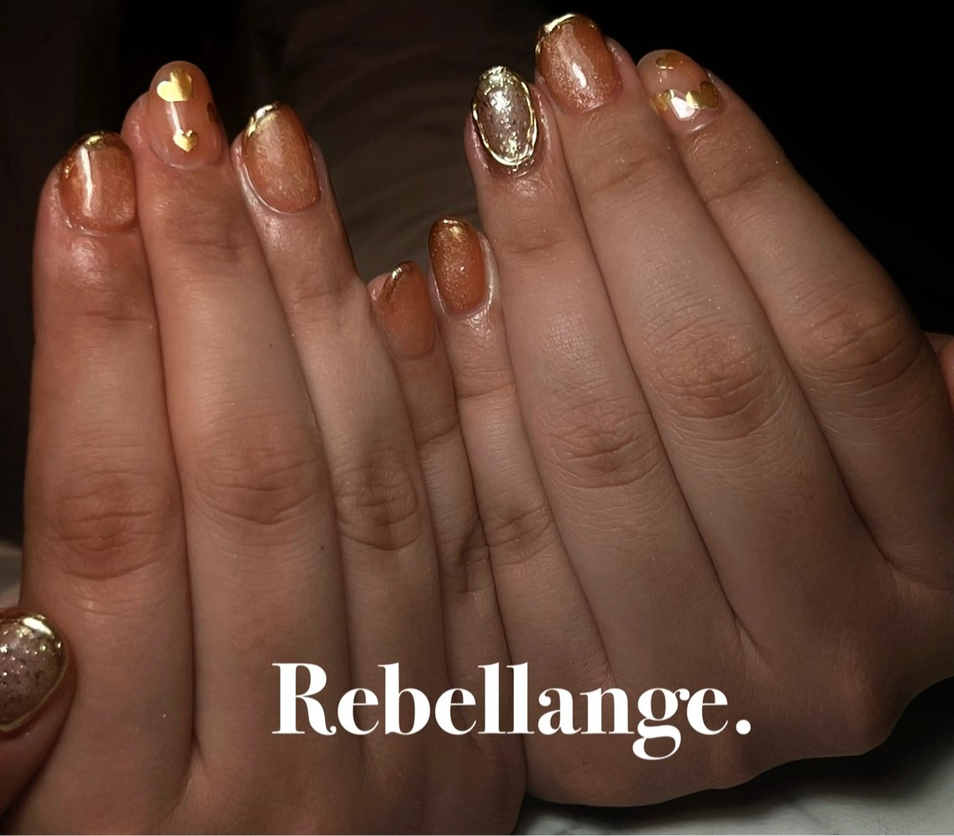 ネイル ハンドネイル Rebellange n.のネイルデザイン