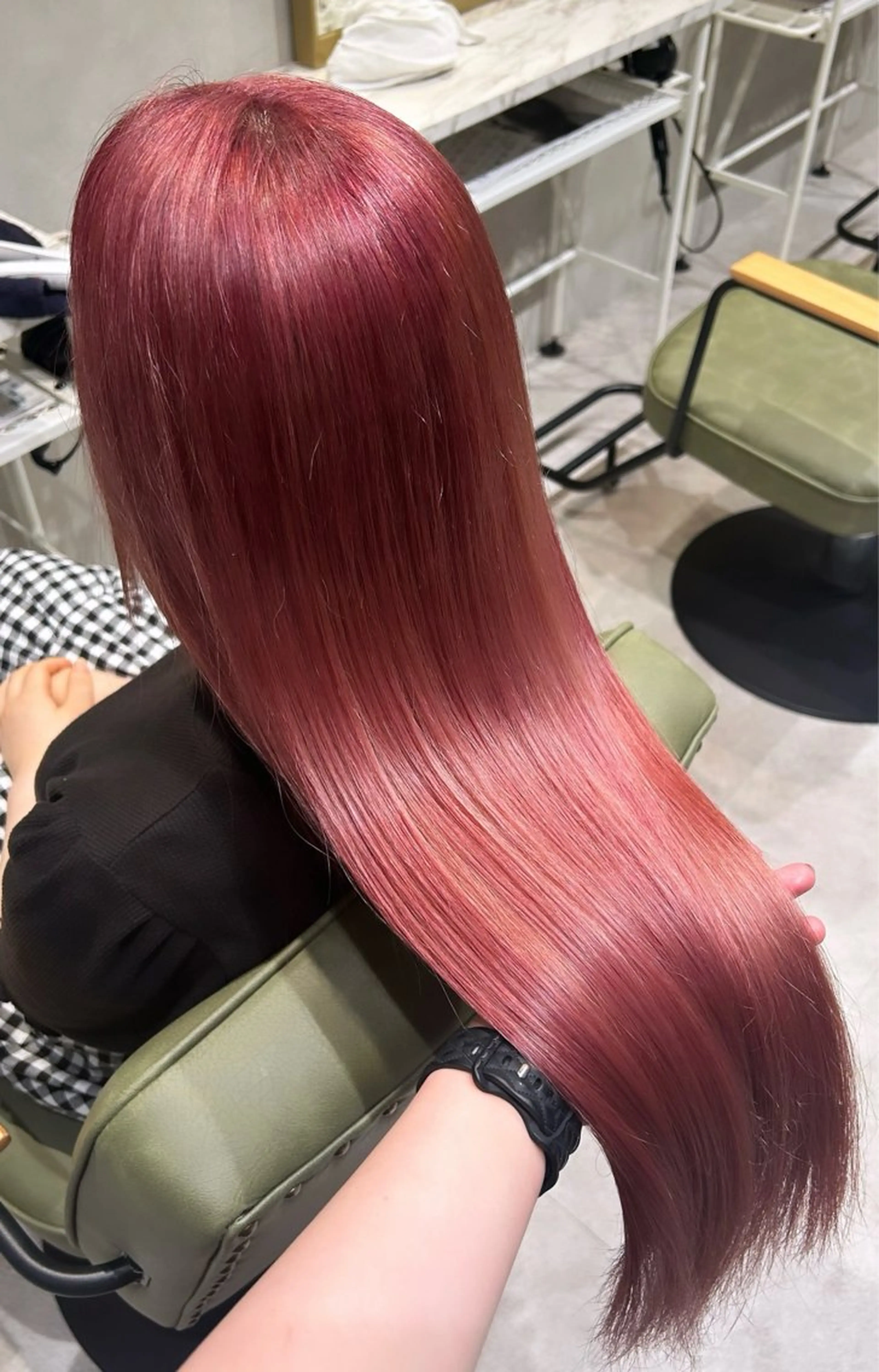 カラー ハイトーンカラー レイヤーカット メンズカット ゆめのヘアスタイル