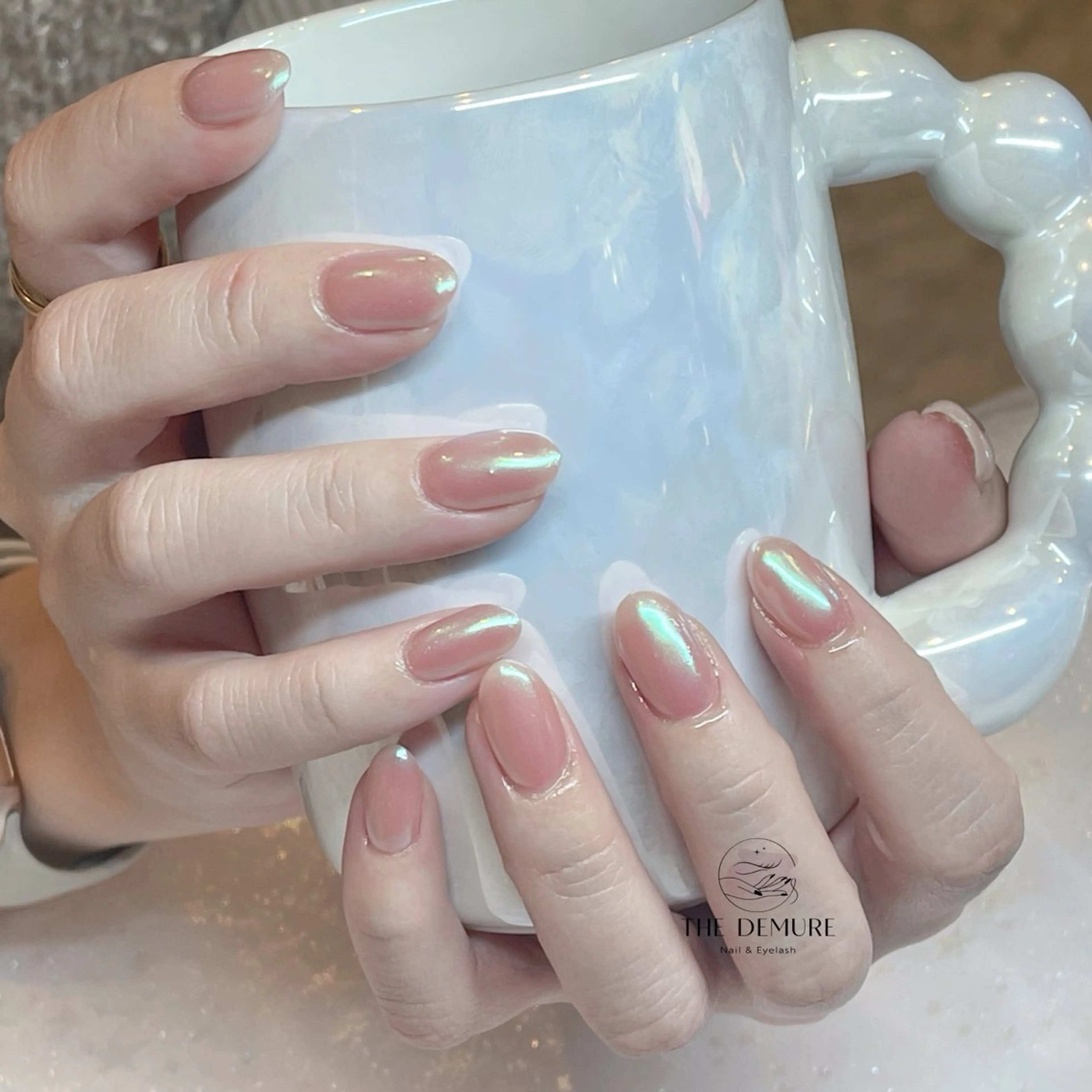 🌸 Aurora or mirror nailオーロラ💅🏻orミラー🌸の写真