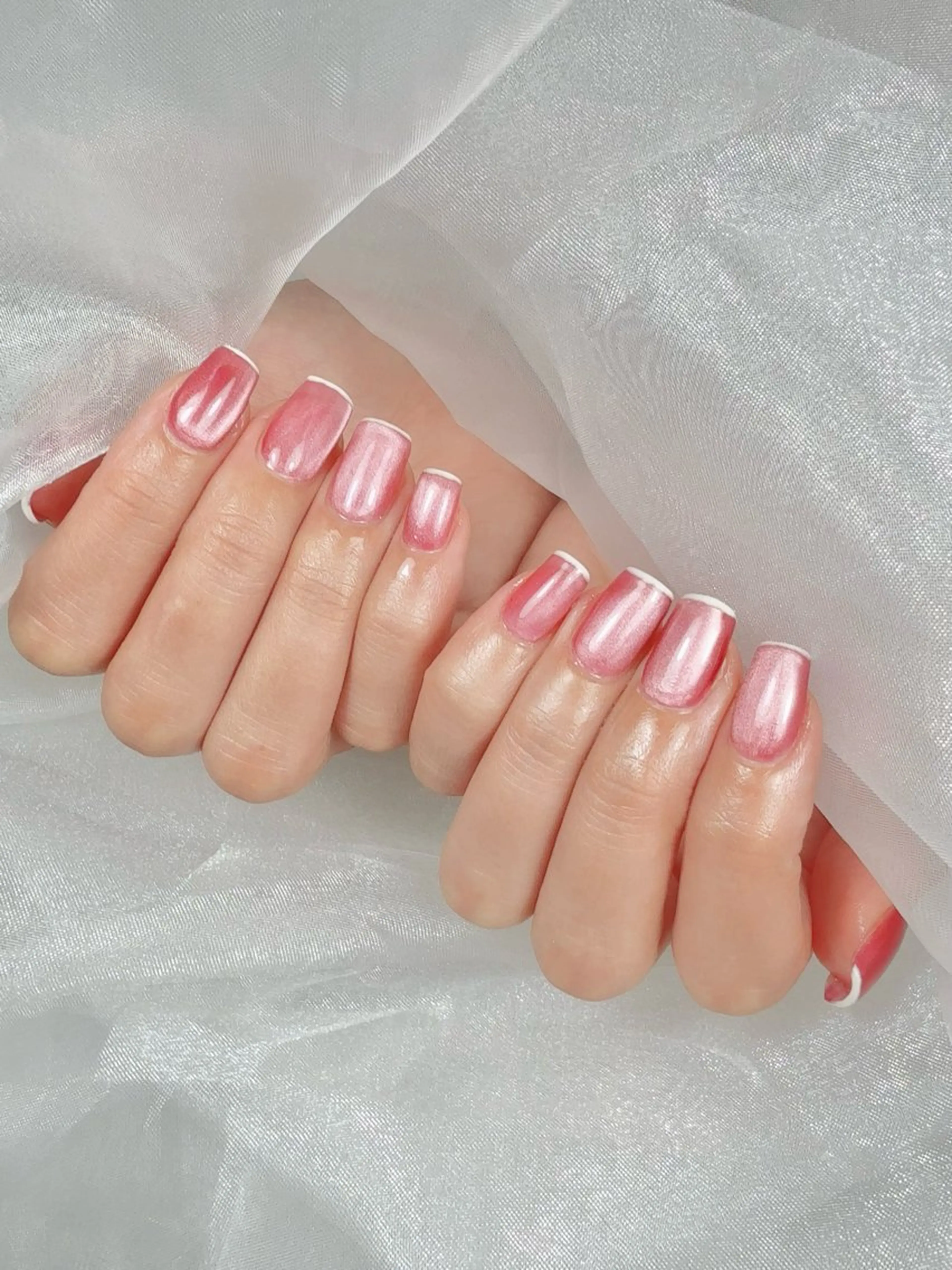 自爪育成フルアート（オフ有・無どちらもOK）ネイルオイル1本プレゼント🎁✨の写真