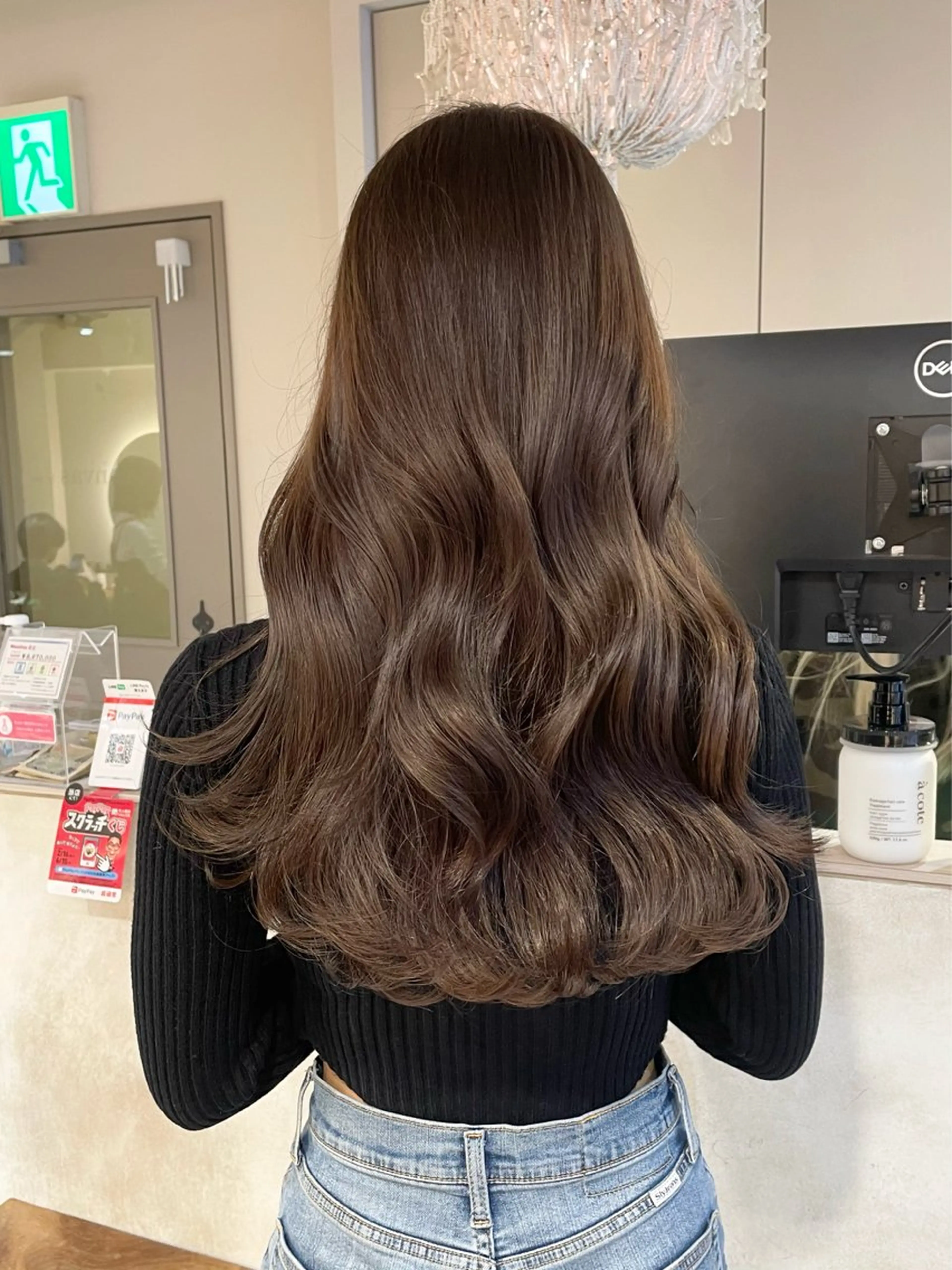 【メンテナンス🫧】顔周りカット+美髪カラー+オージュア4stepトリートメント🕊の写真