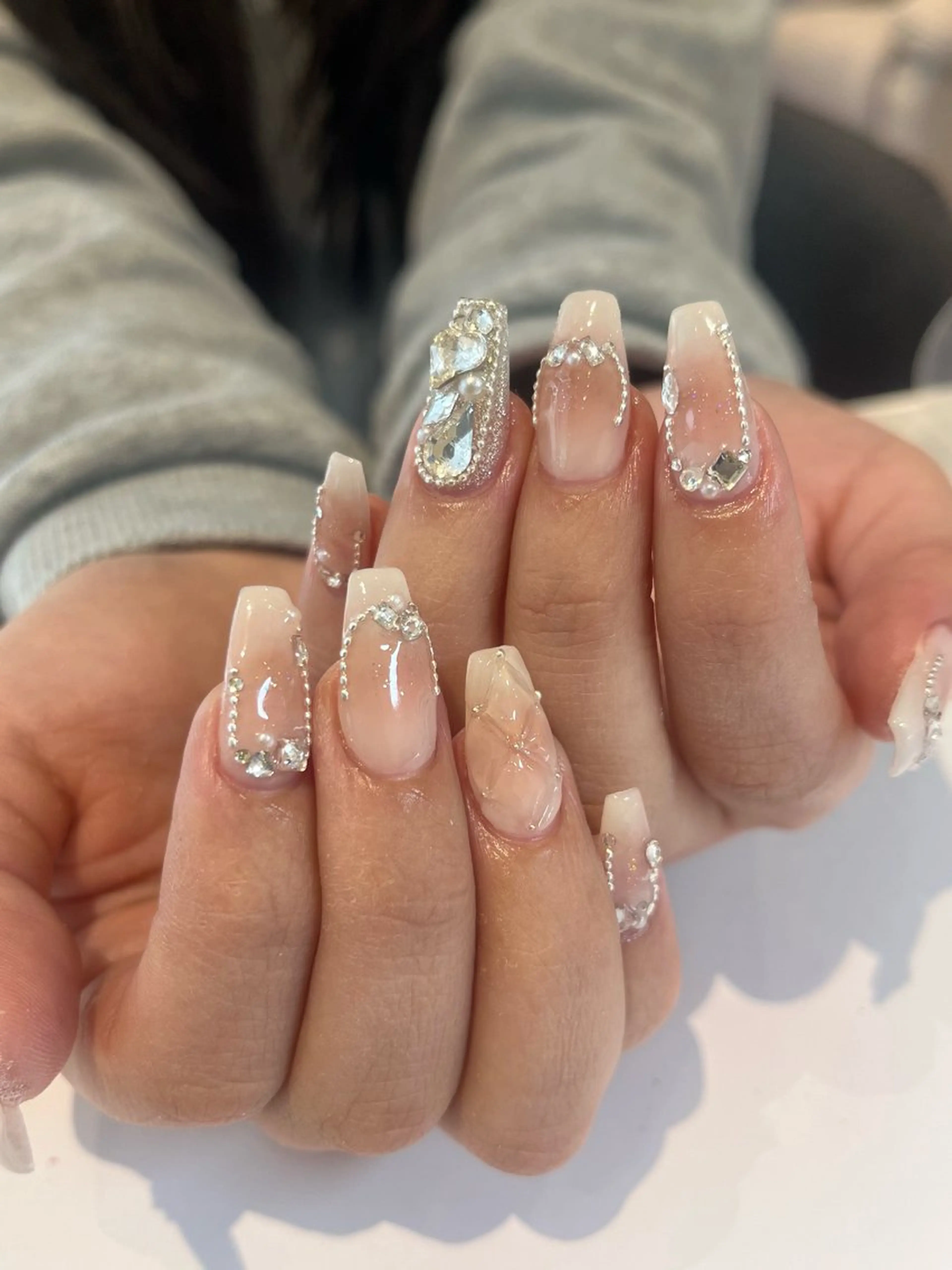 ネイル チークネイル ハンドネイル ballie／小野原 なつみのネイルデザイン