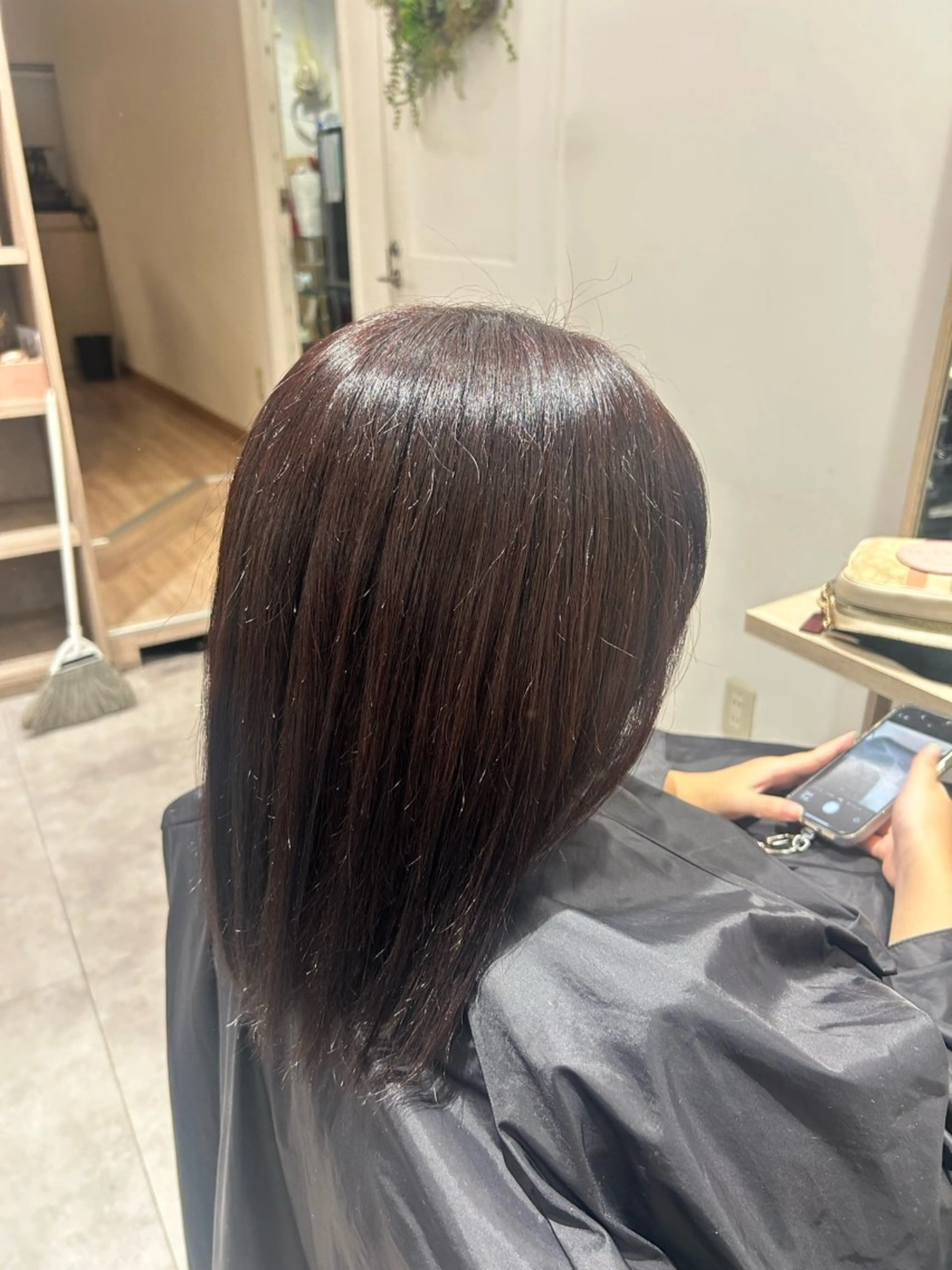 ミディアム カラー ヘアカラー トリートメント memory by infinity所属・小池 颯希のヘアスタイル