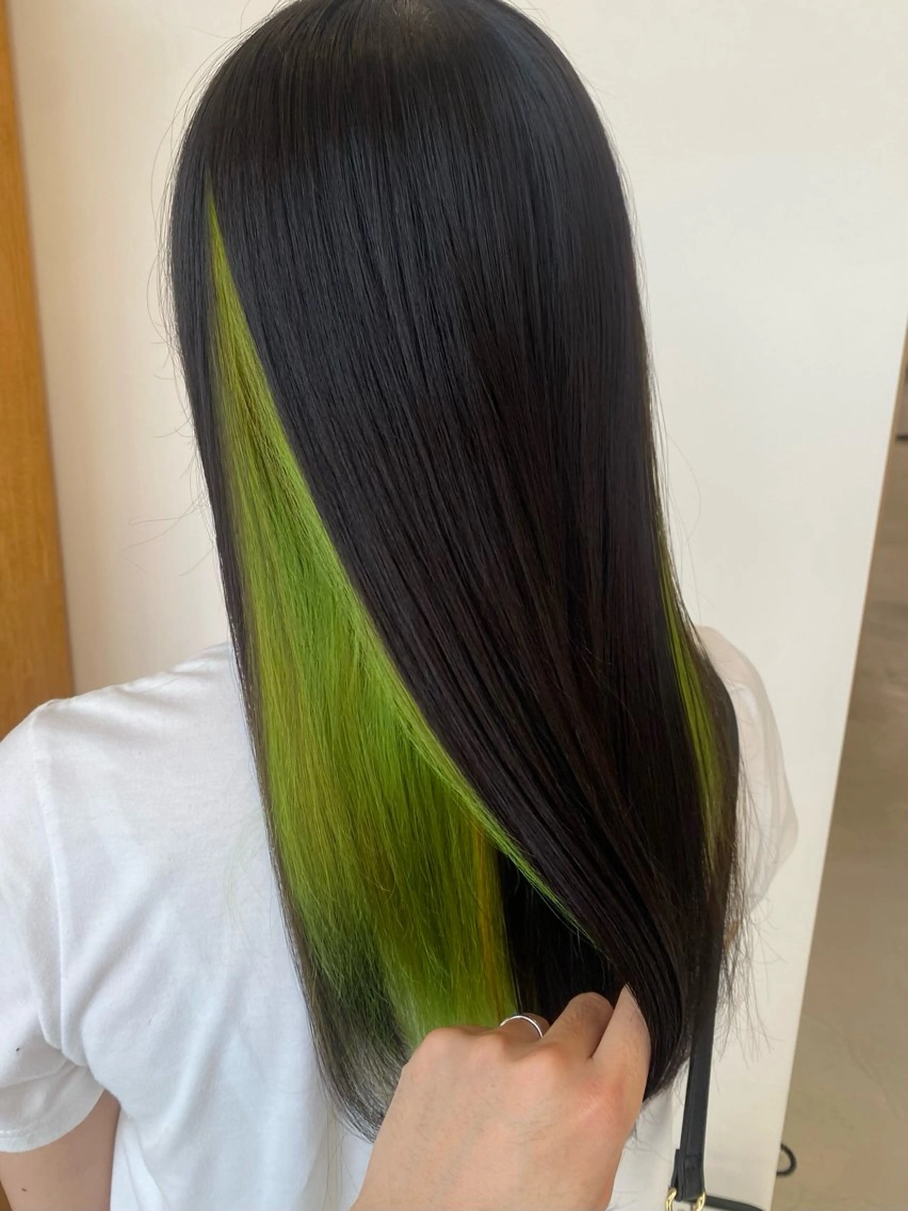 カット✂️＋イヤリングカラーの写真