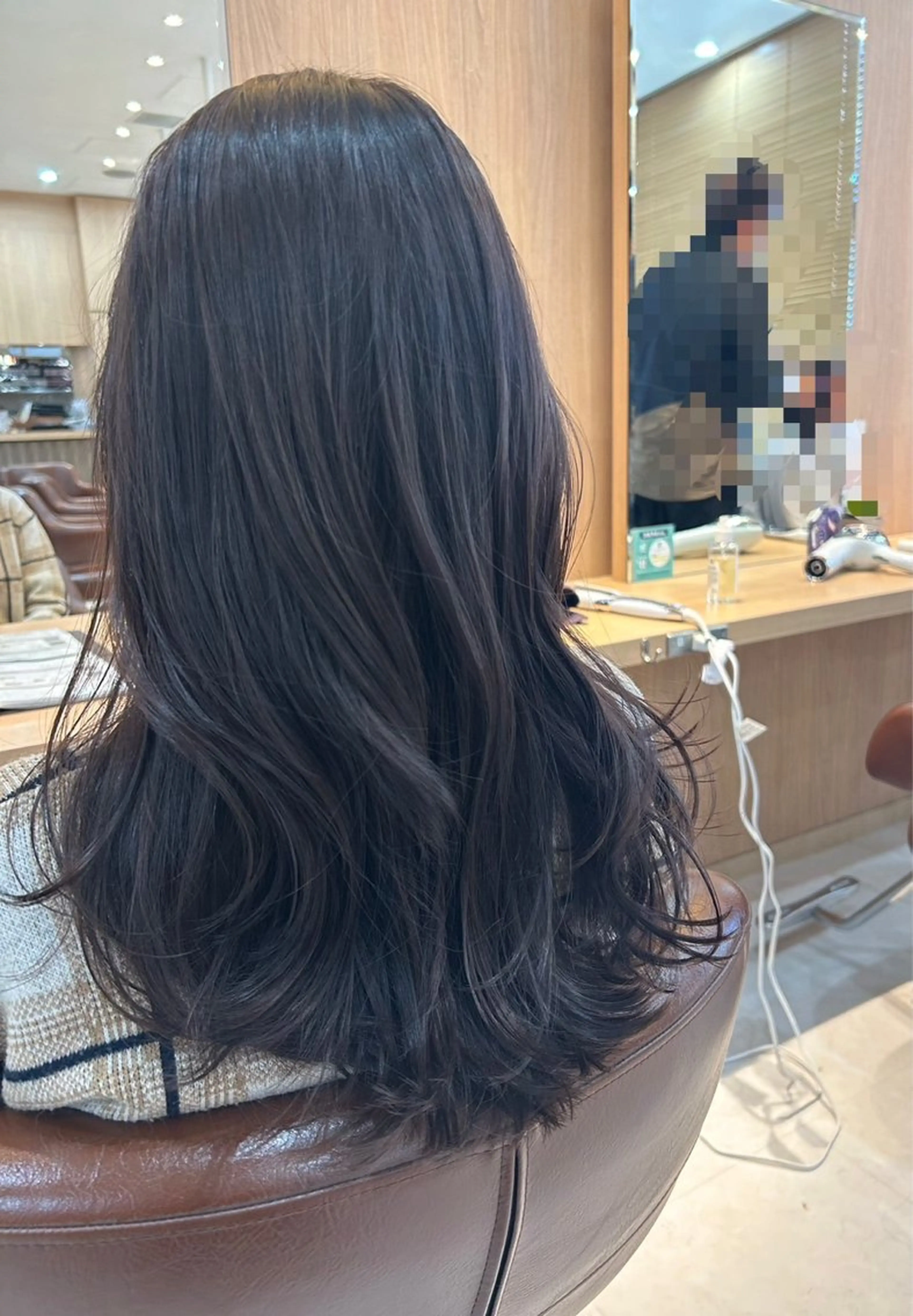 セミロング カラー カット ヘアカラー トリートメント 大八木 美咲のヘアスタイル