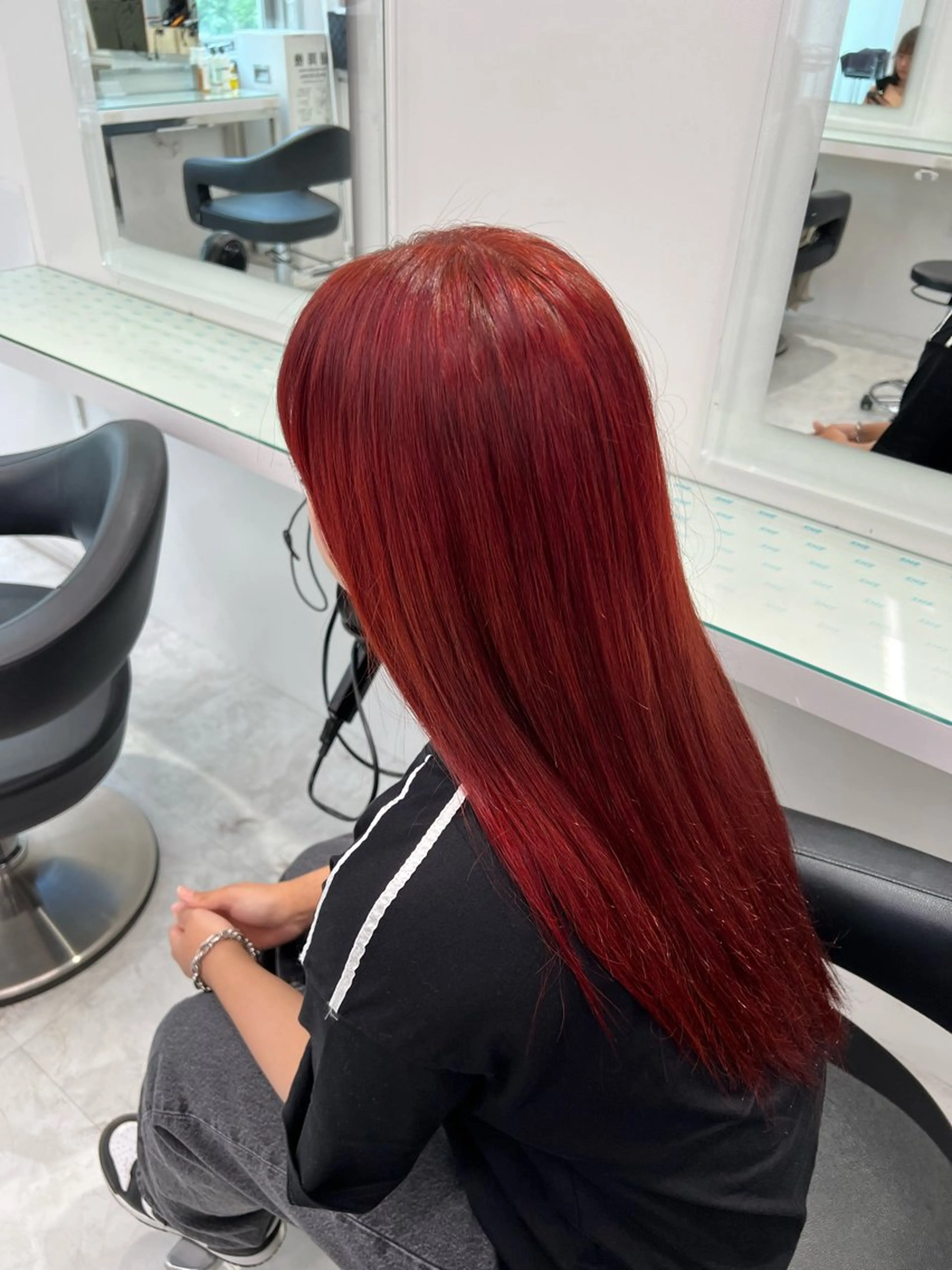 カラー ヘアカラー トリートメント ヘッドスパ ヘアセット ブリーチなし透明感 💗RYOTAのヘアスタイル