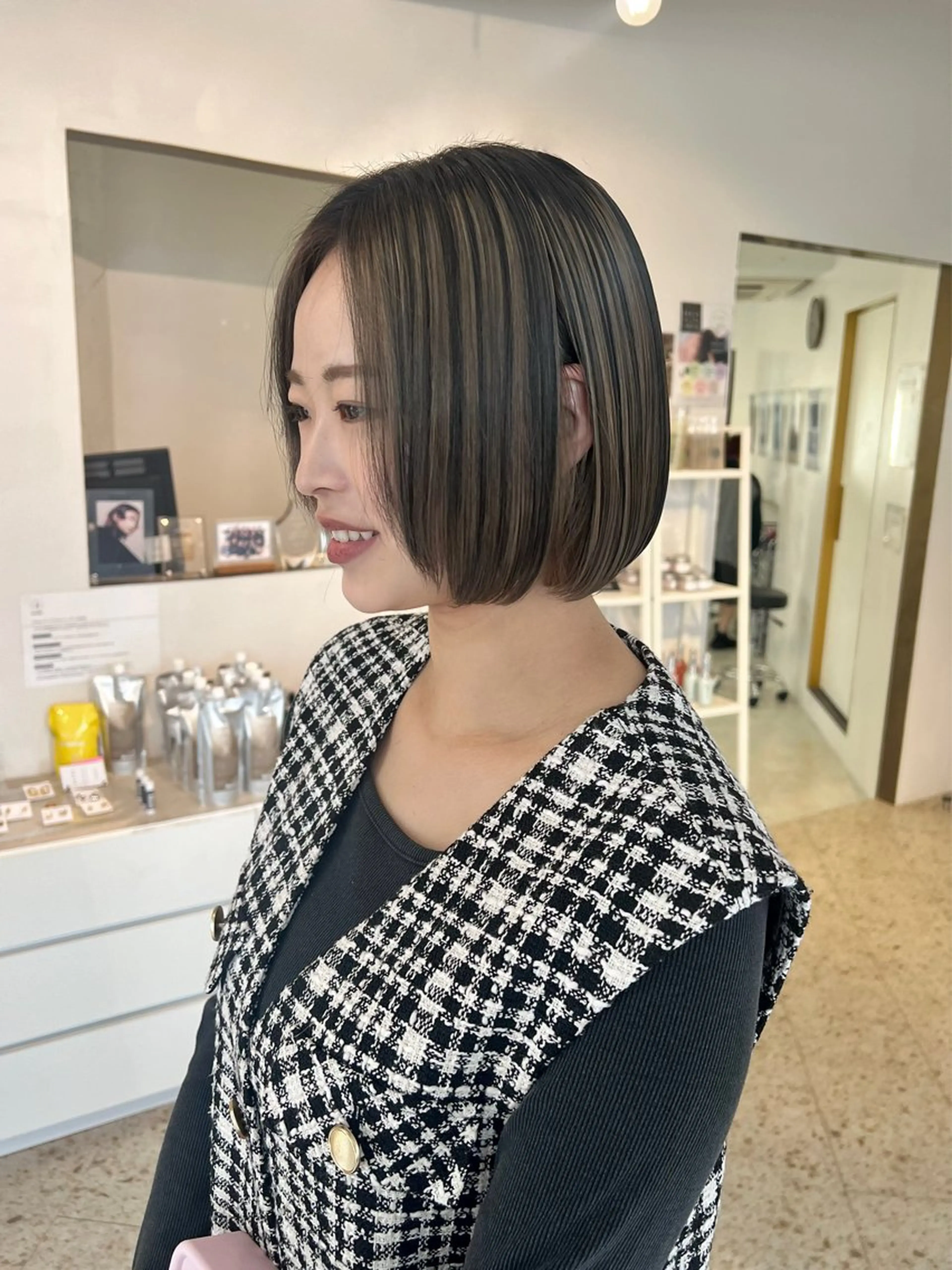 ショート haruka /透明感カラーのヘアスタイル