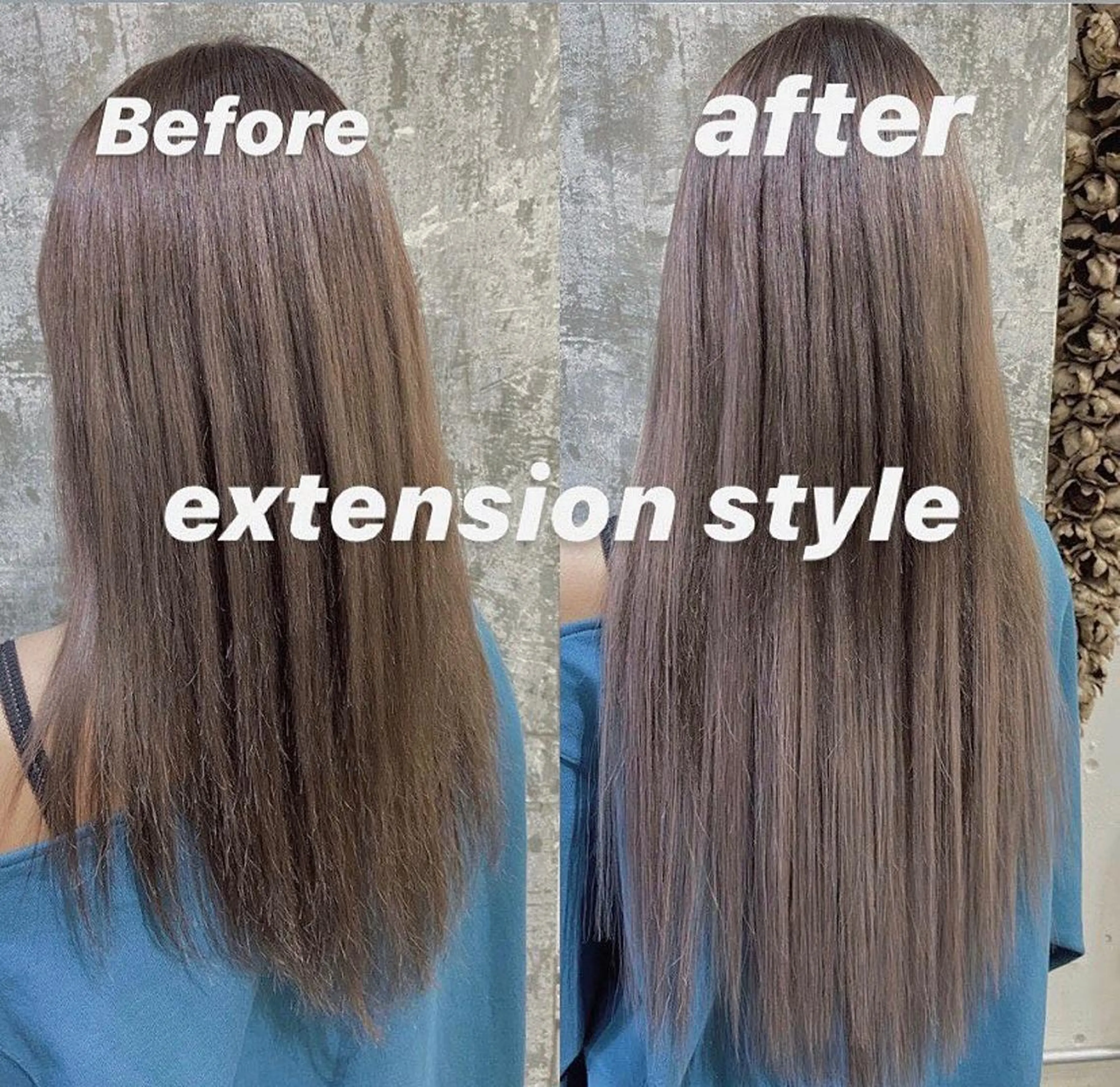 セミロング カラー ハイトーンカラー エクステ カット ヘアカラー トリートメント エクステ Pia hair Design Yakuin所属・松尾太樹 【pia】福岡美容室のヘアスタイル