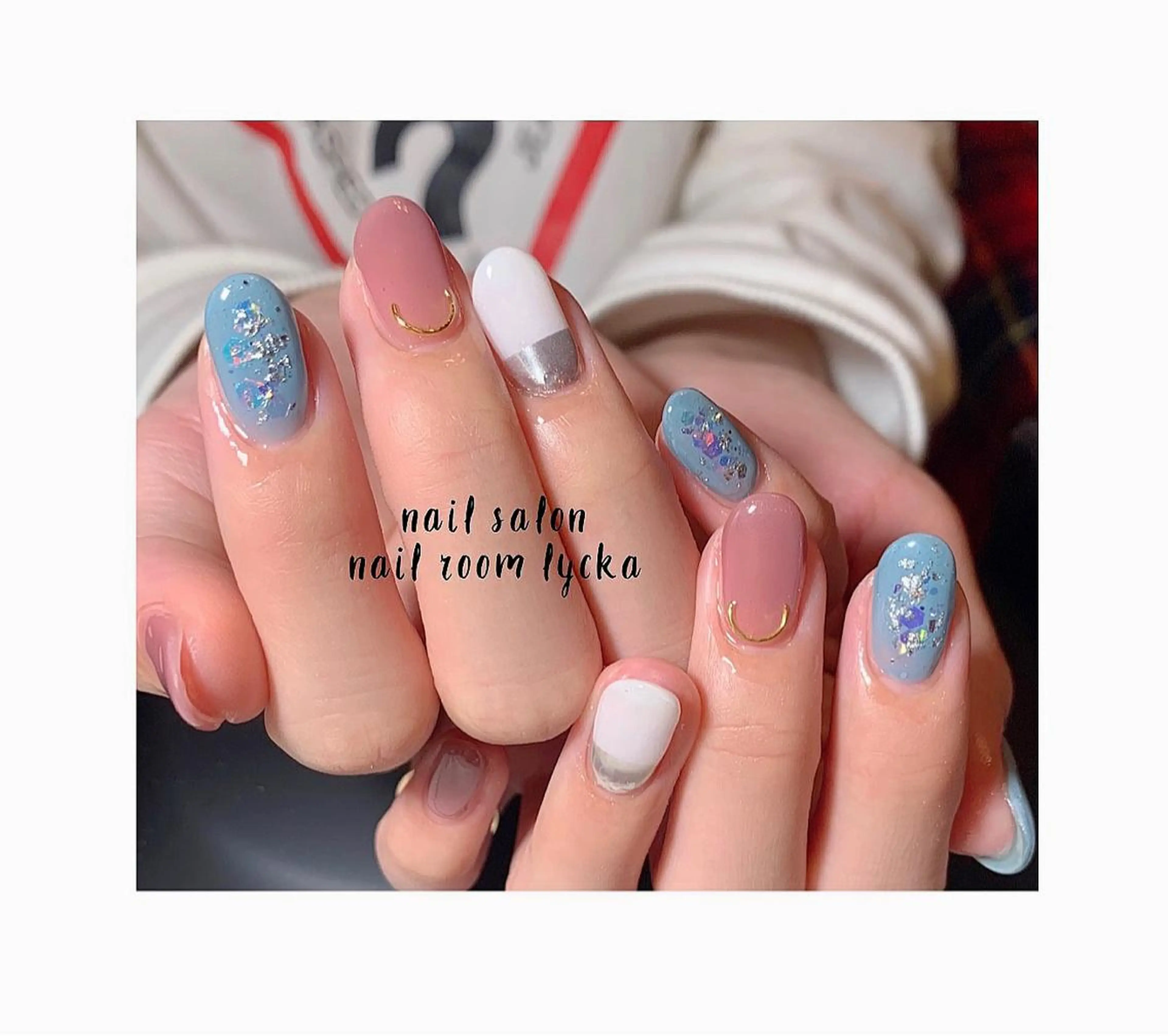 ネイル ジェルネイル ニュアンスネイル パラジェル 春ネイル 夏ネイル ﾈｲﾙﾙｰﾑﾘｯｶ 𝐦𝐚𝐲𝐮のネイルデザイン