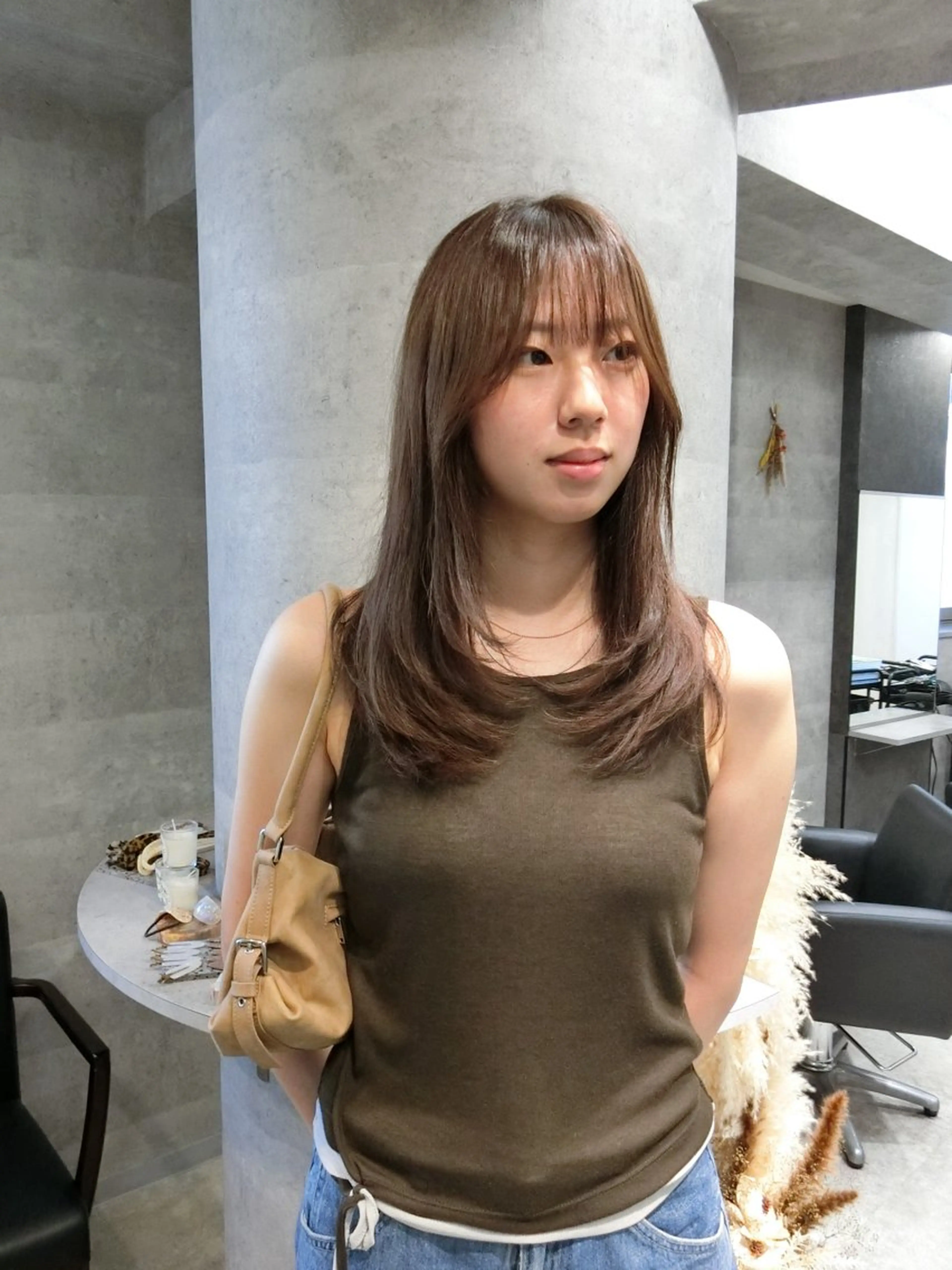 ロング カラー カット ヘアカラー トリートメント 外国人風ヘア/ 髪質改善/ayacaのヘアスタイル