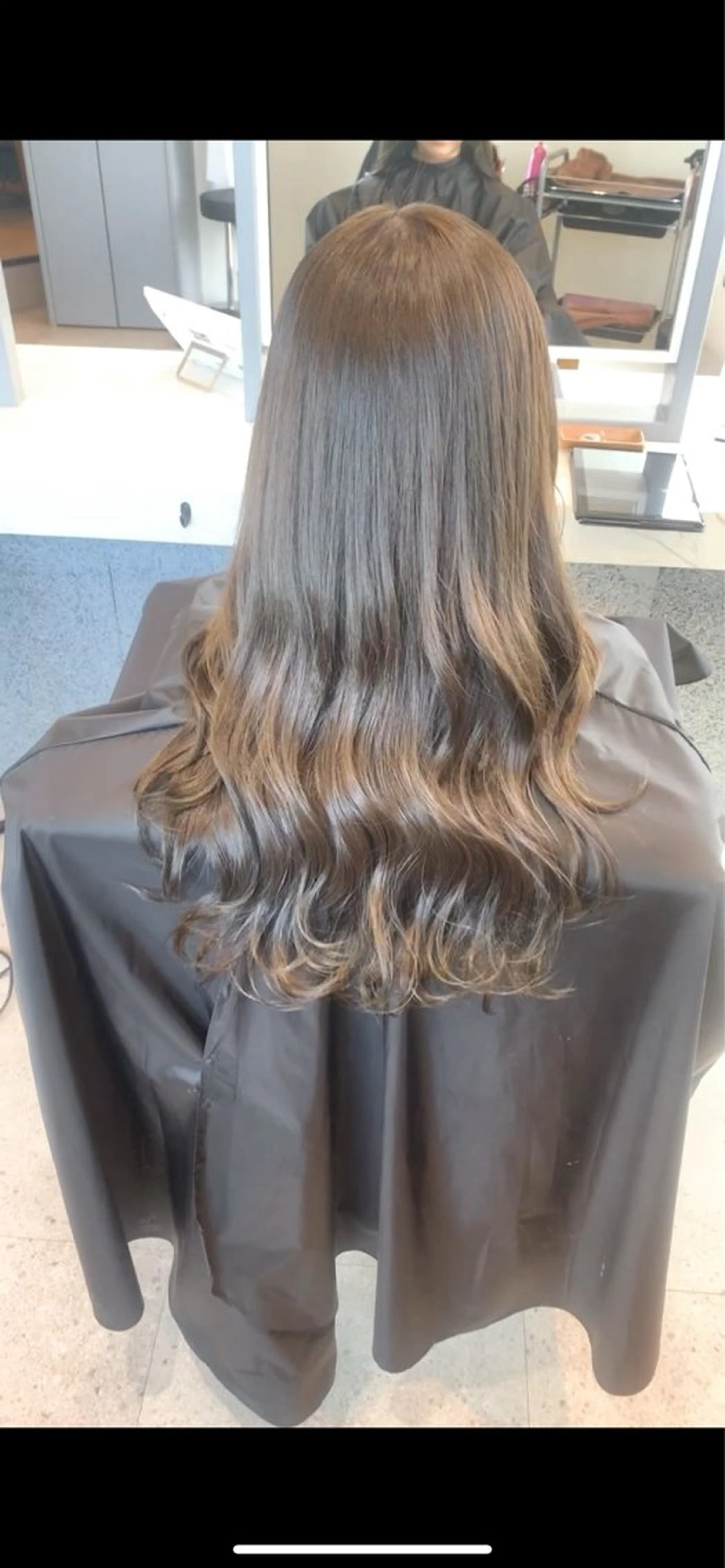 カラー Agu peachのヘアスタイル