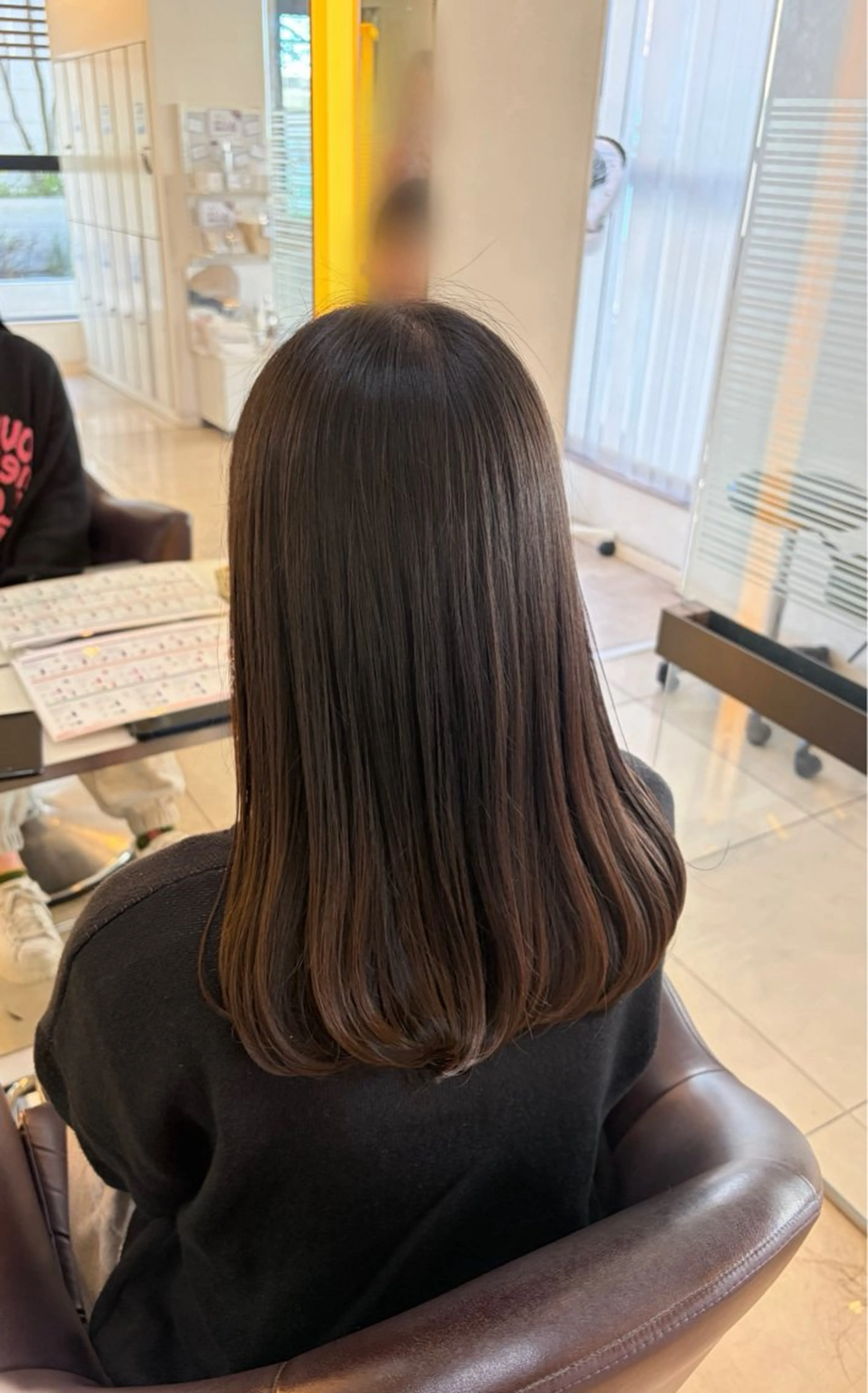 セミロング トリートメント カット ноиокa🎀韓国 レイヤー×暖色カラーのヘアスタイル