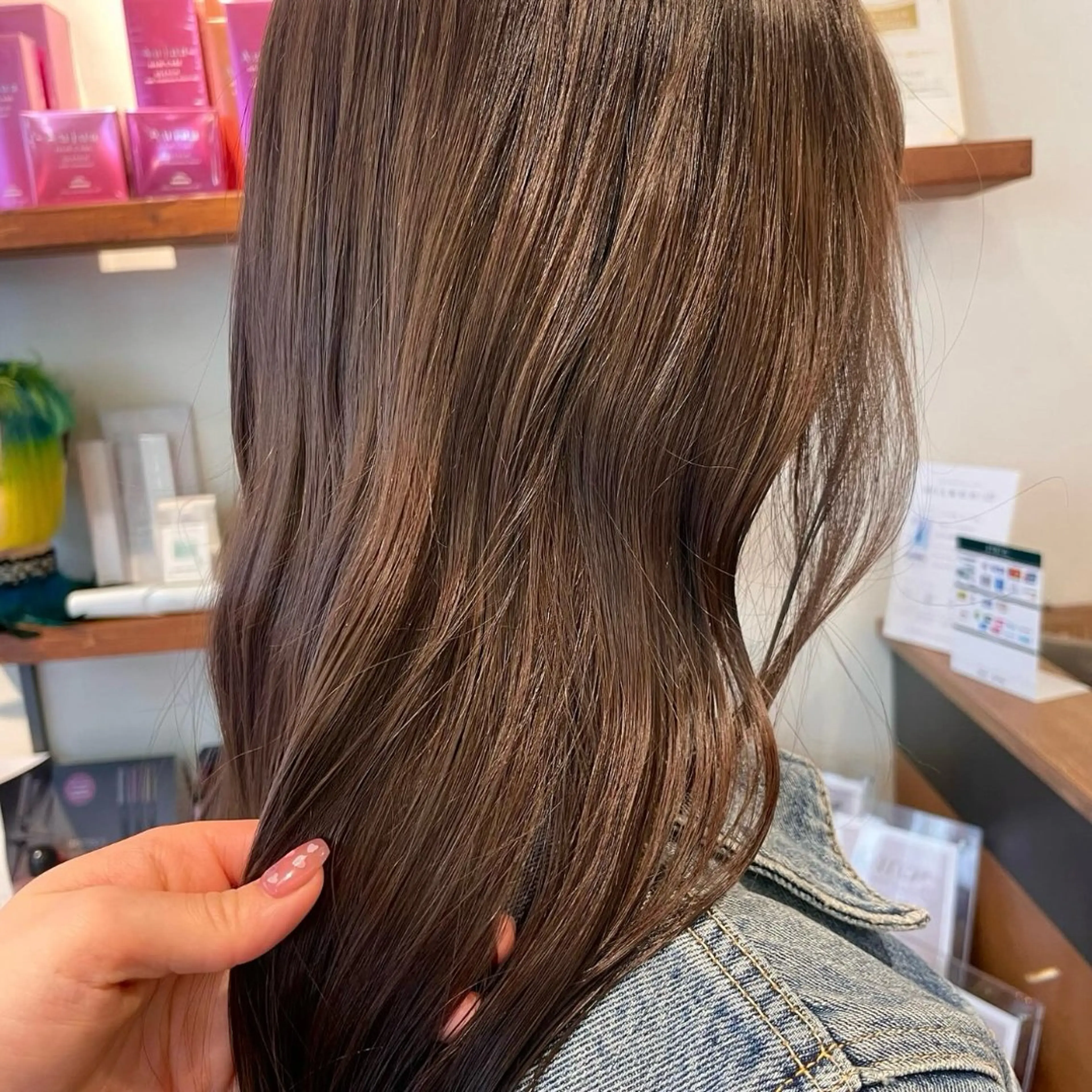 ロング カラー ヘアカラー こいき/赤味消し /艶カラー🎀✨のヘアスタイル