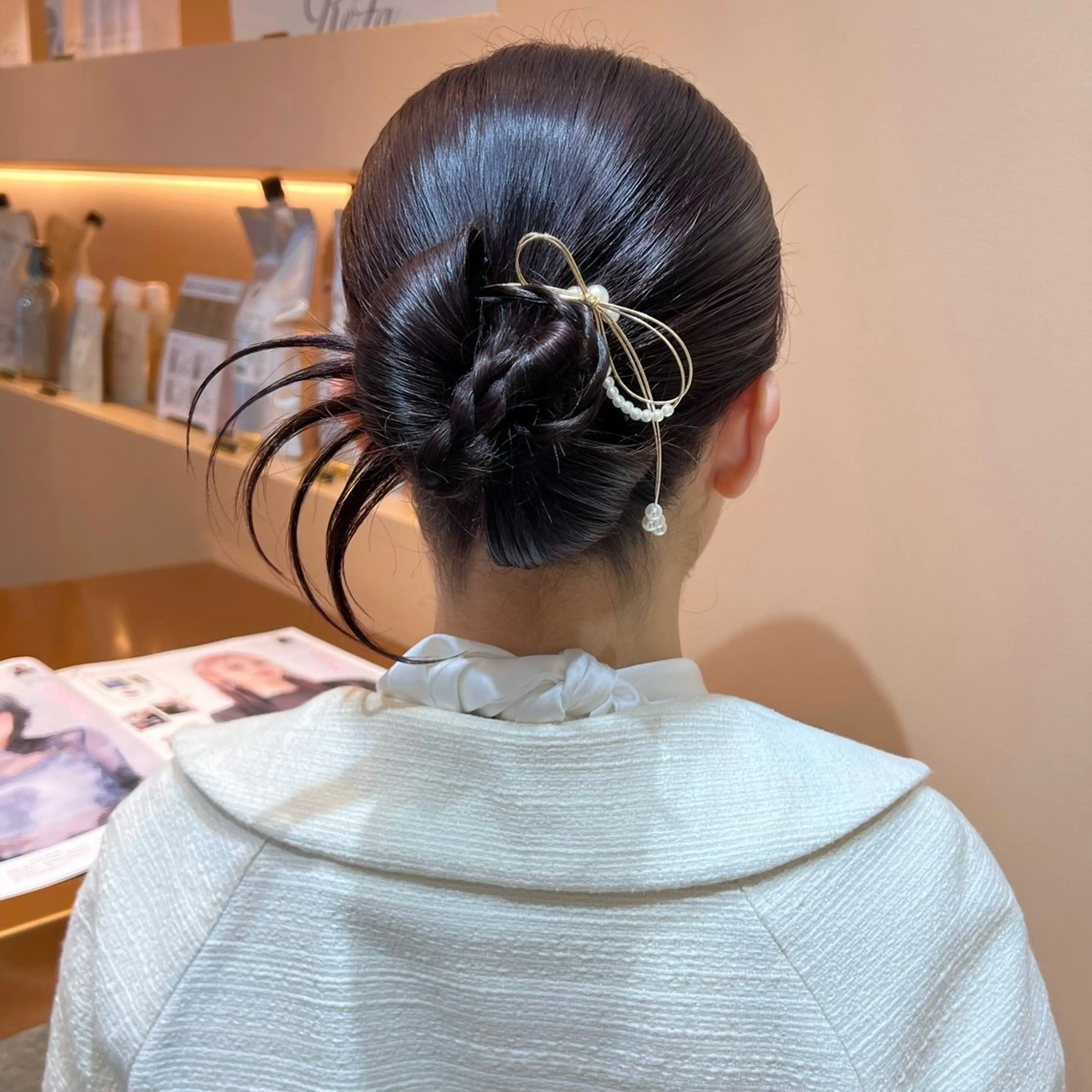 セミロング ヘアセット ✨カチモリ✨レイヤー 韓国ヘア🇰🇷ゆいのヘアスタイル