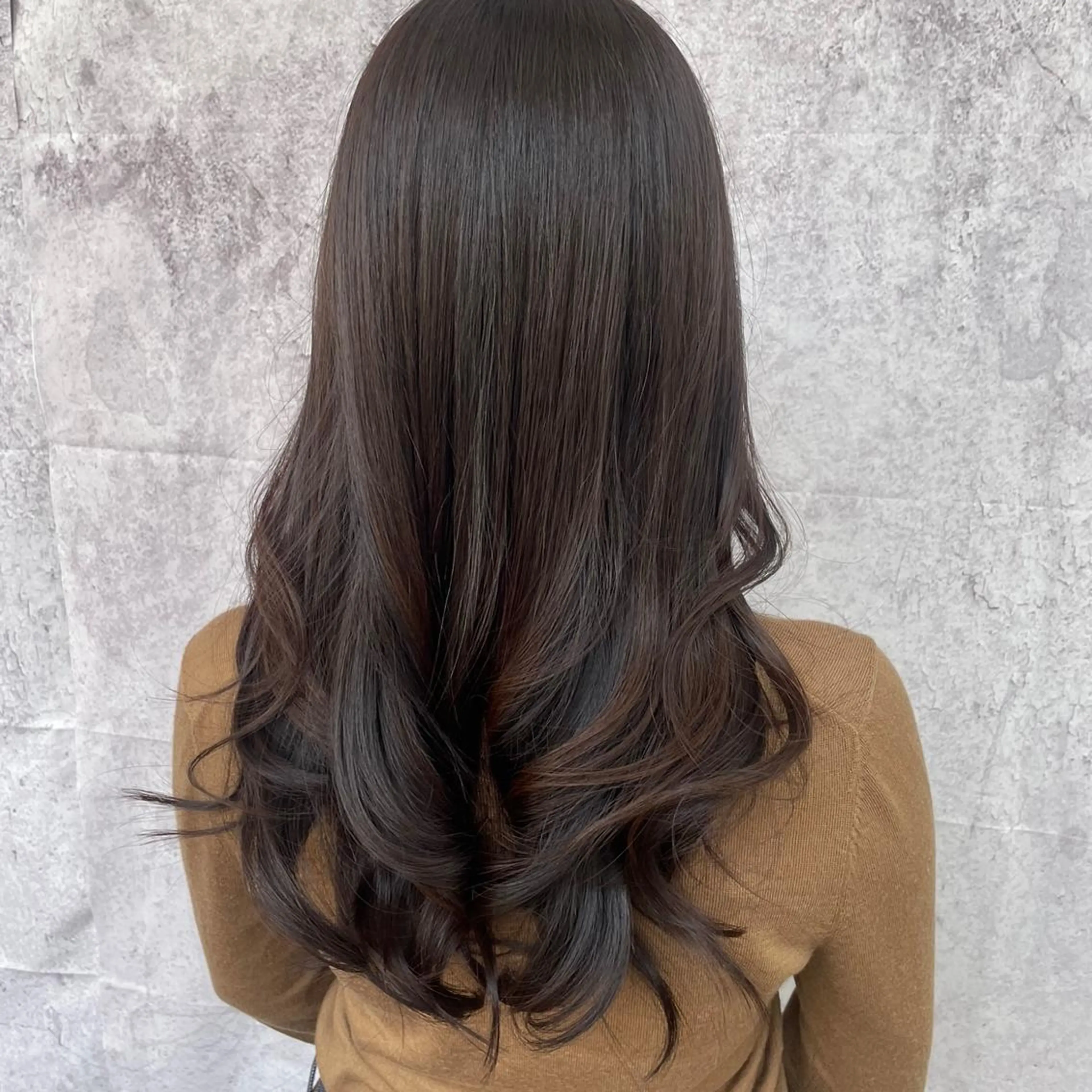 セミロング セミロングパーマ 福岡人気No1🎀 コテ巻き風パーマ専門のヘアスタイル