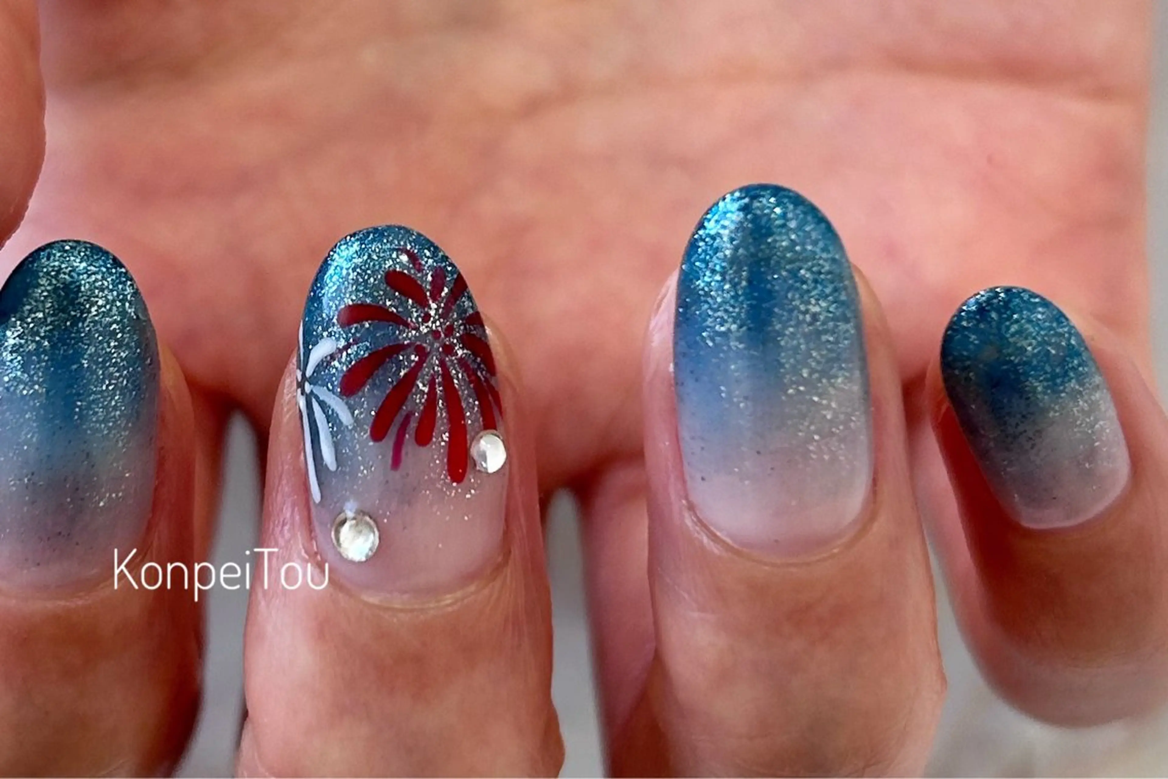 ネイル ハンドネイル おうちのネイルサロン KonpeiTouのネイルデザイン
