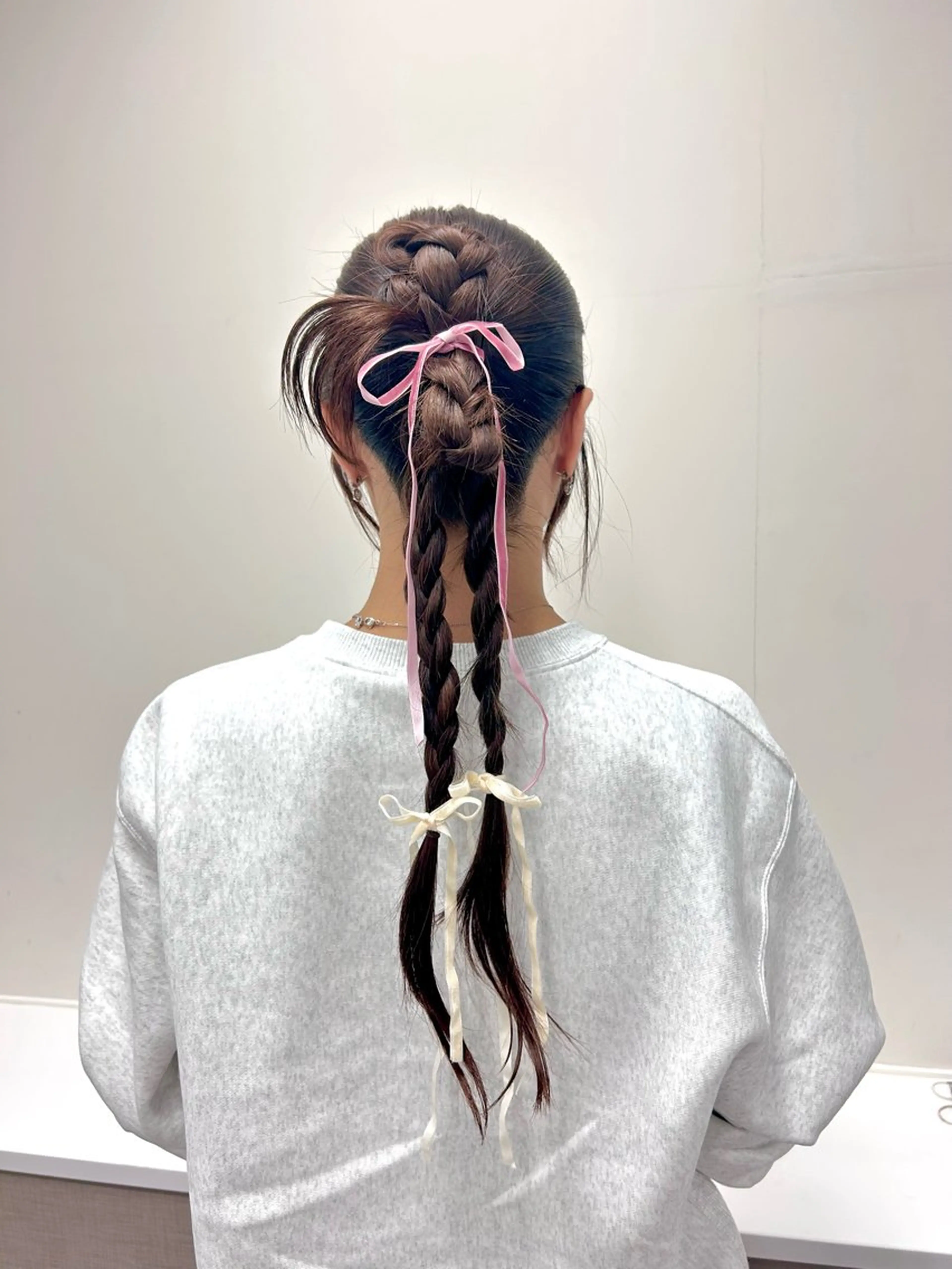 ロング ハイトーン髪質改善 🫧大阪/kanonのヘアスタイル