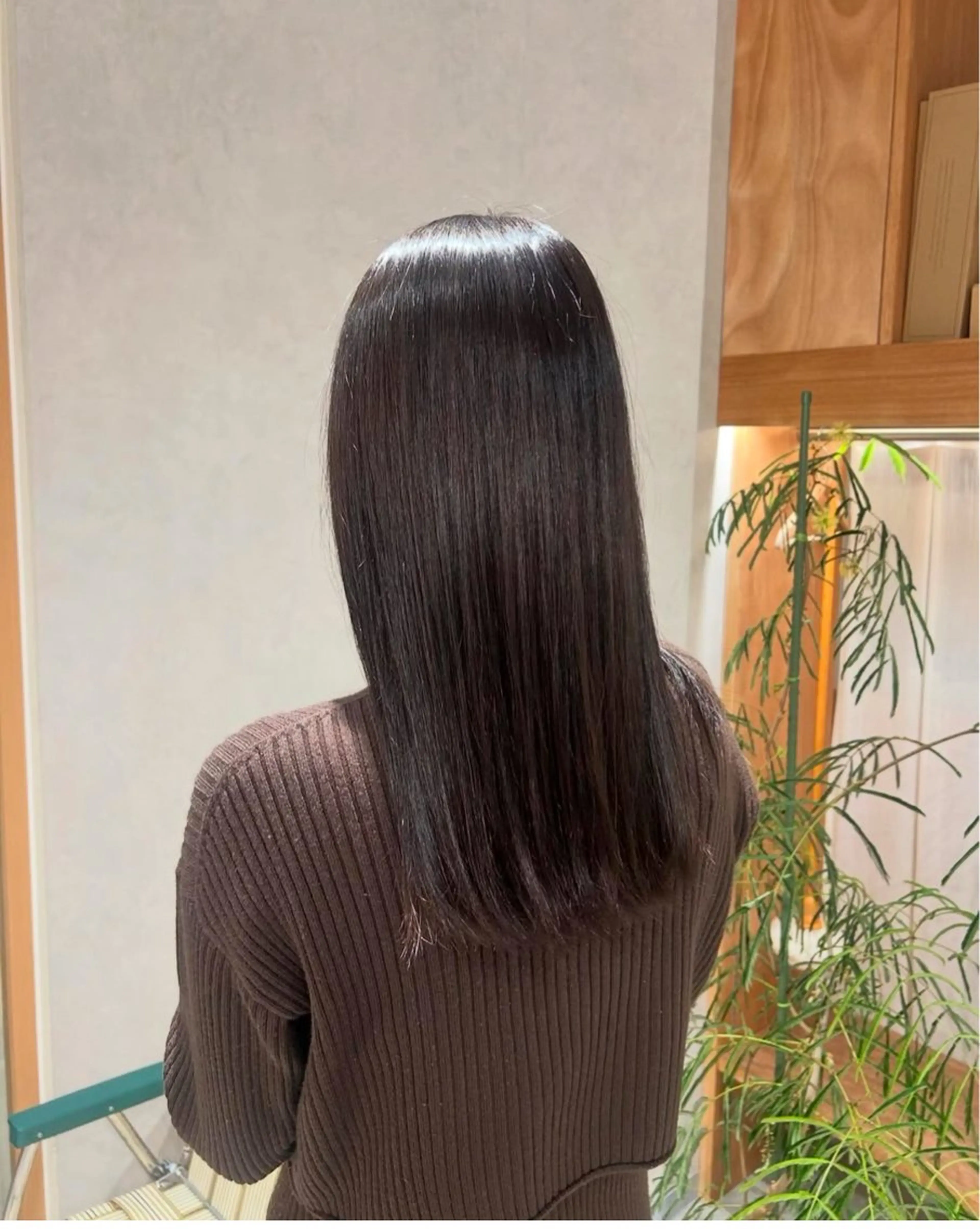 カット+カラー+超音波トリートメントの写真