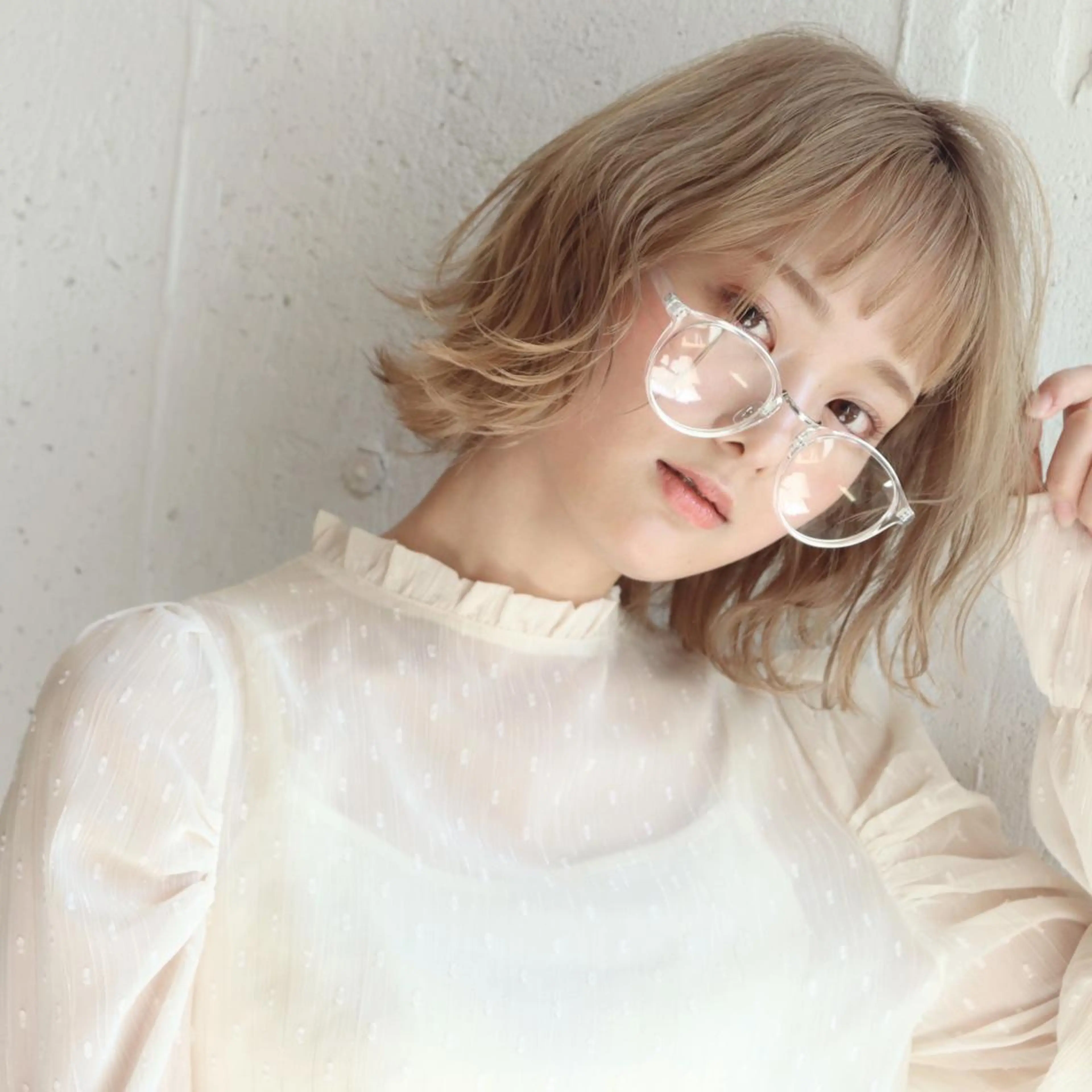 ショート カラー パーマ ヘアアレンジ メンズ キッズ メンズブリーチ ブリーチ ケアブリーチ トリートメント ケアブリーチ×ハイト ーン専門/SHOTAのヘアスタイル