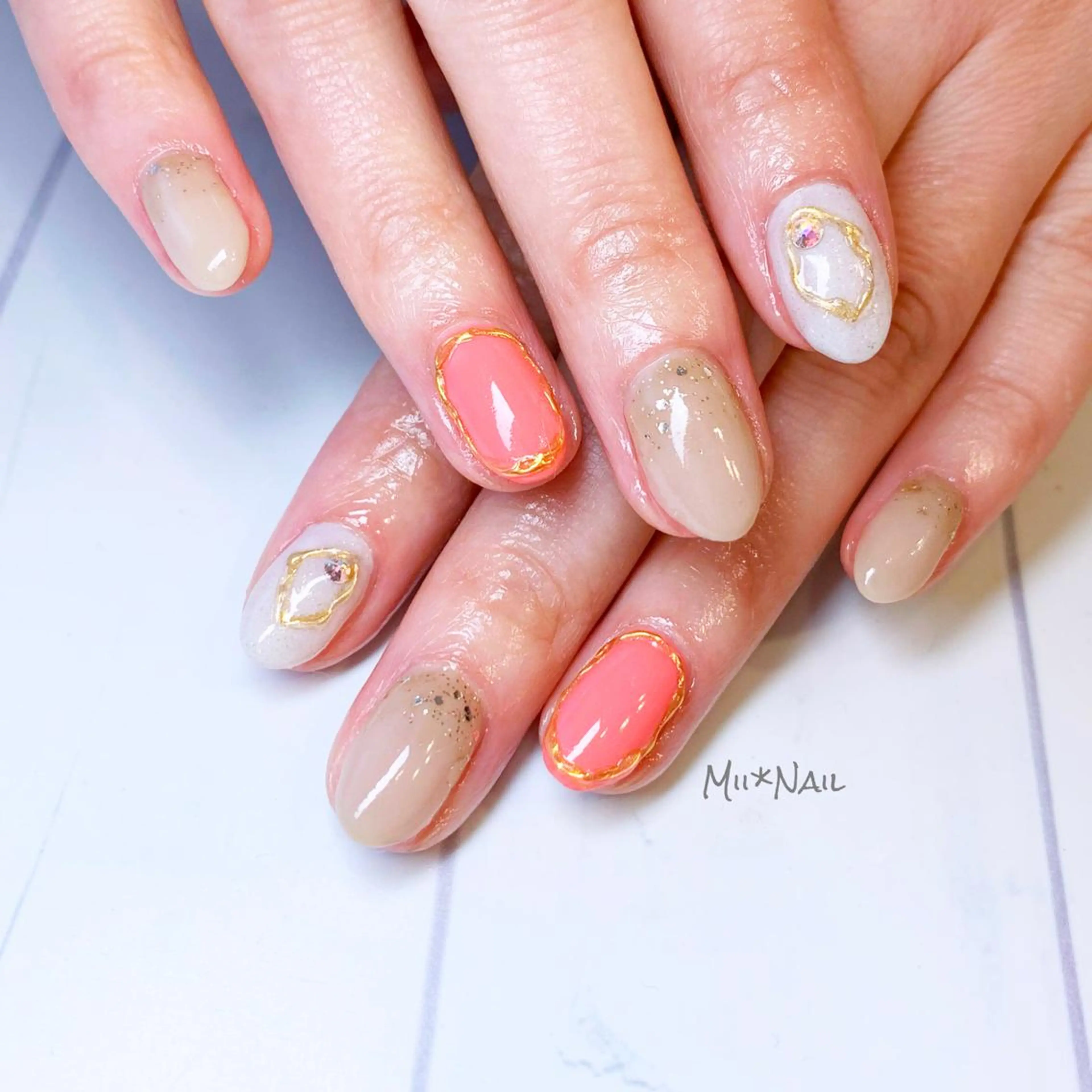 ネイル MII*NAIL／ 美フォルムsalonのネイルデザイン