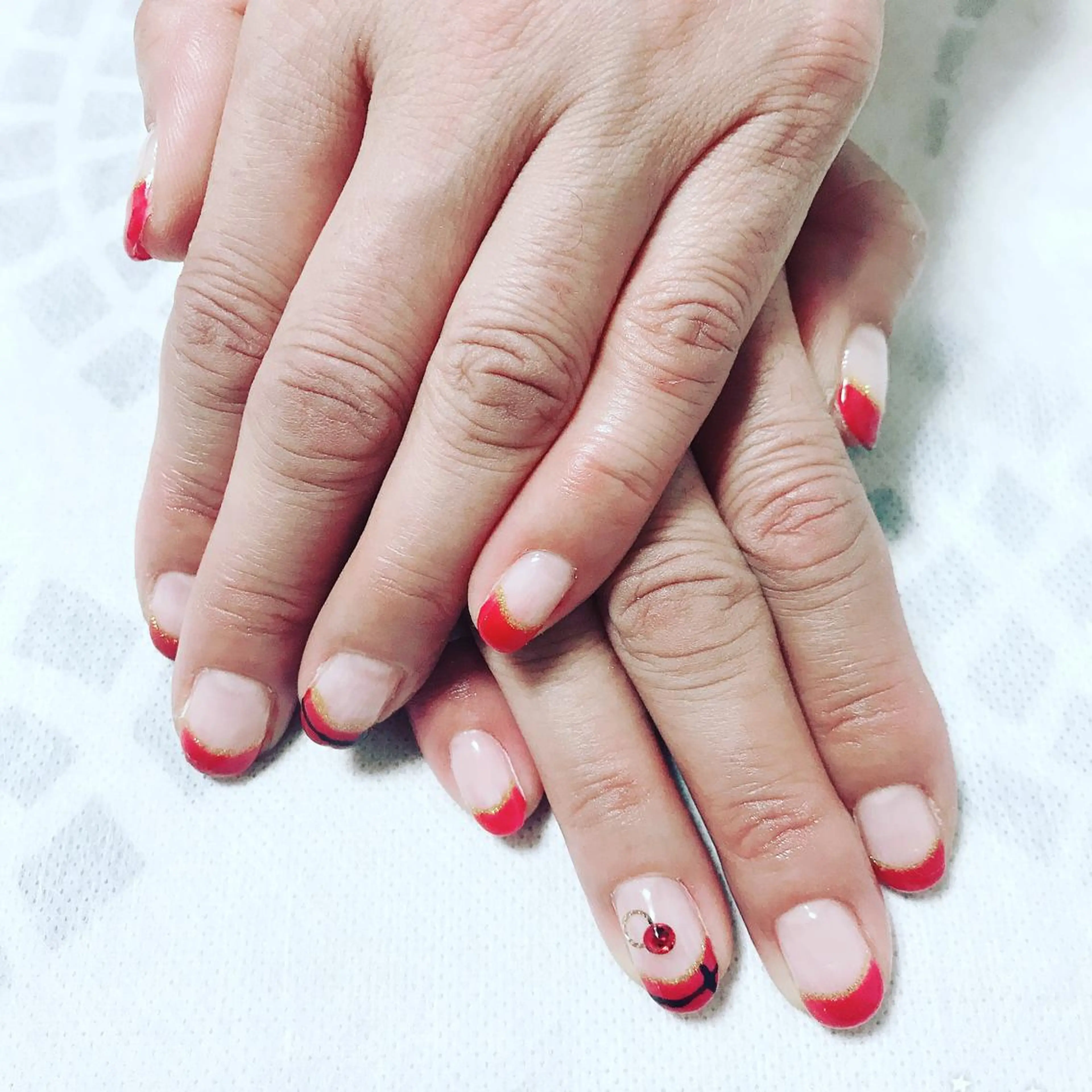 ネイル 冬ネイル クリスマス The Best Beauty受付担当のエステ・リラクイメージ