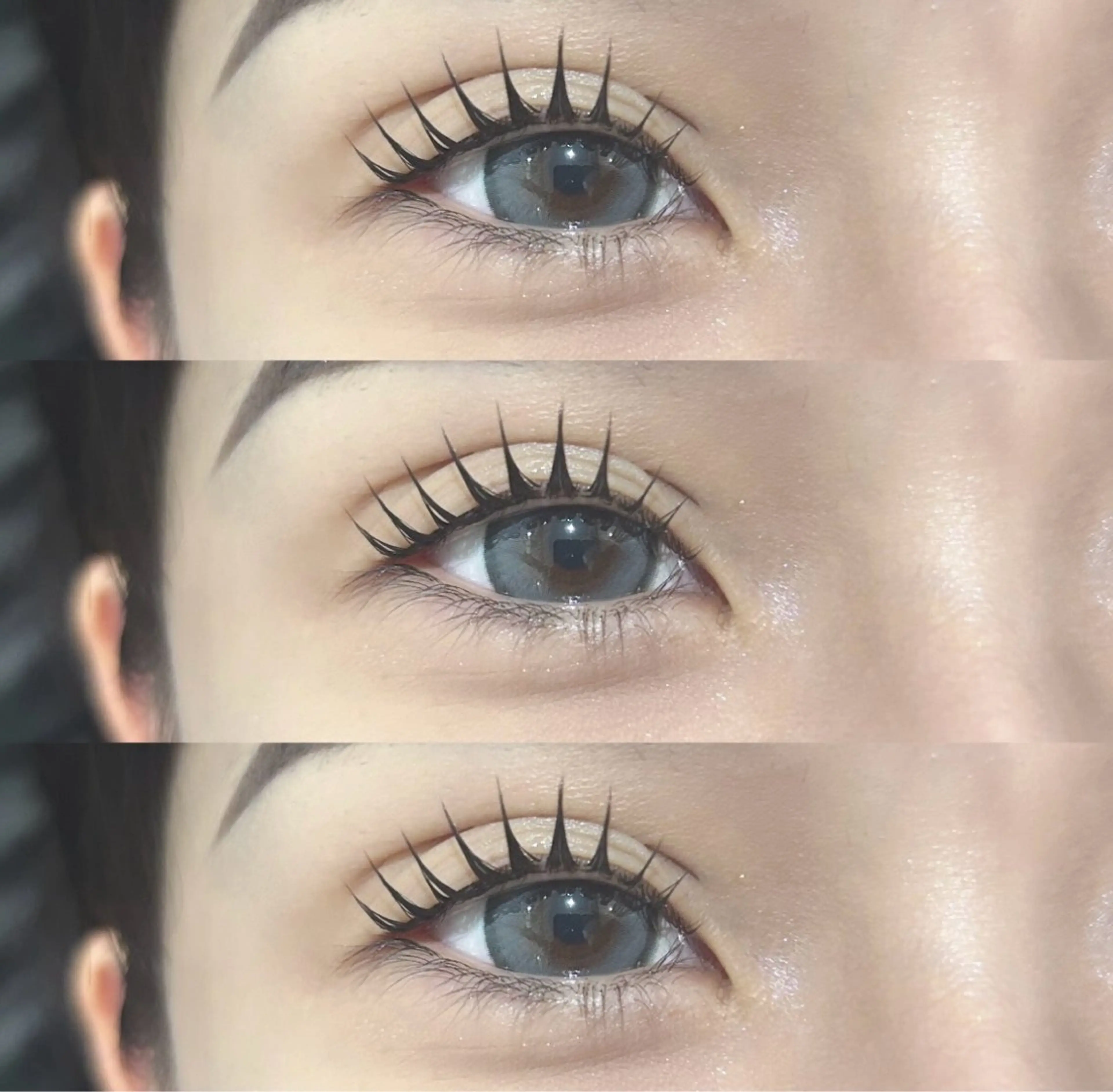 マツエク・マツパ パリジェンヌラッシュリフト shucre太田川 hisanaのマツエク・マツパデザイン