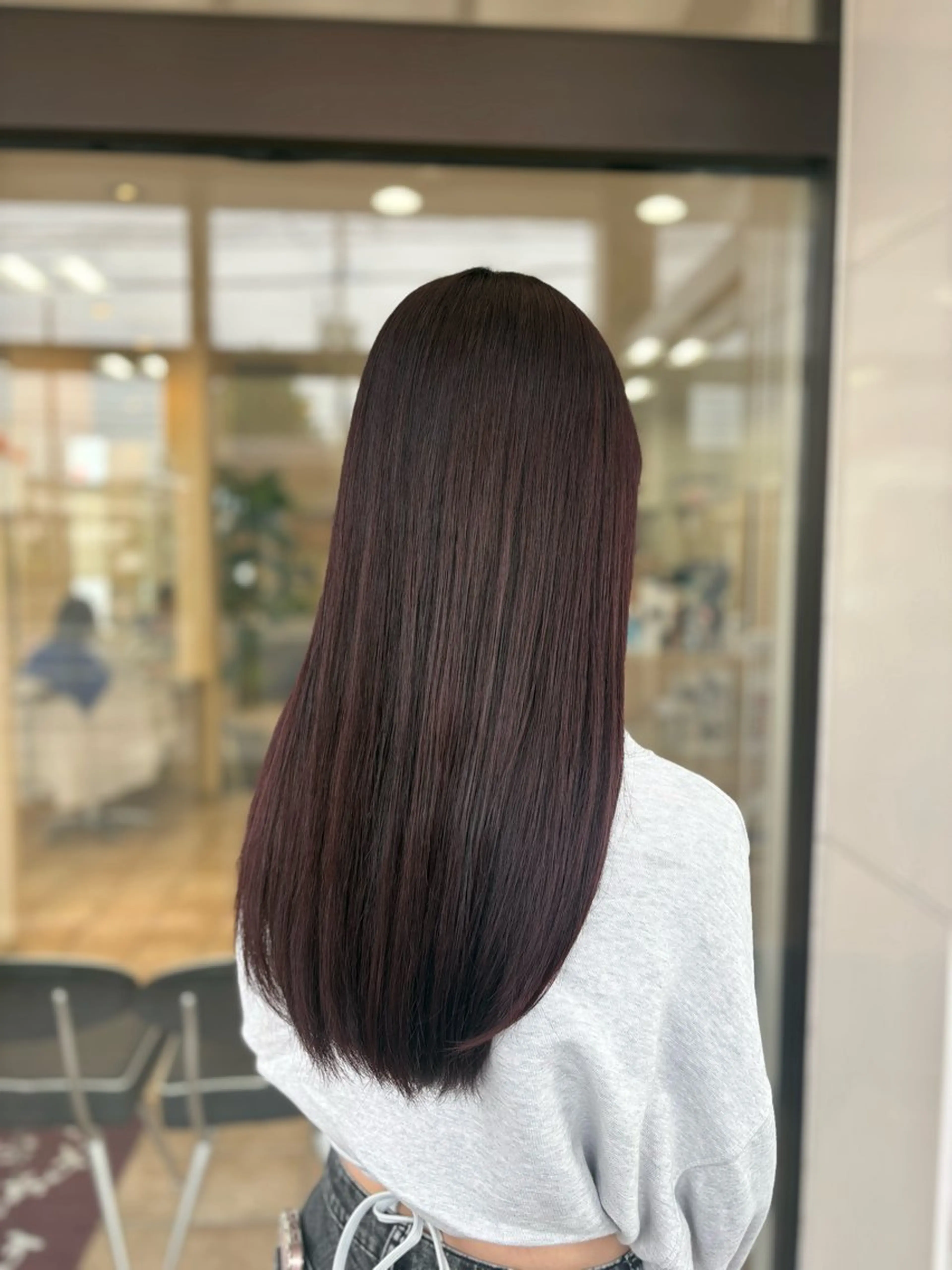 カラー 甲斐谷 真凜のヘアスタイル