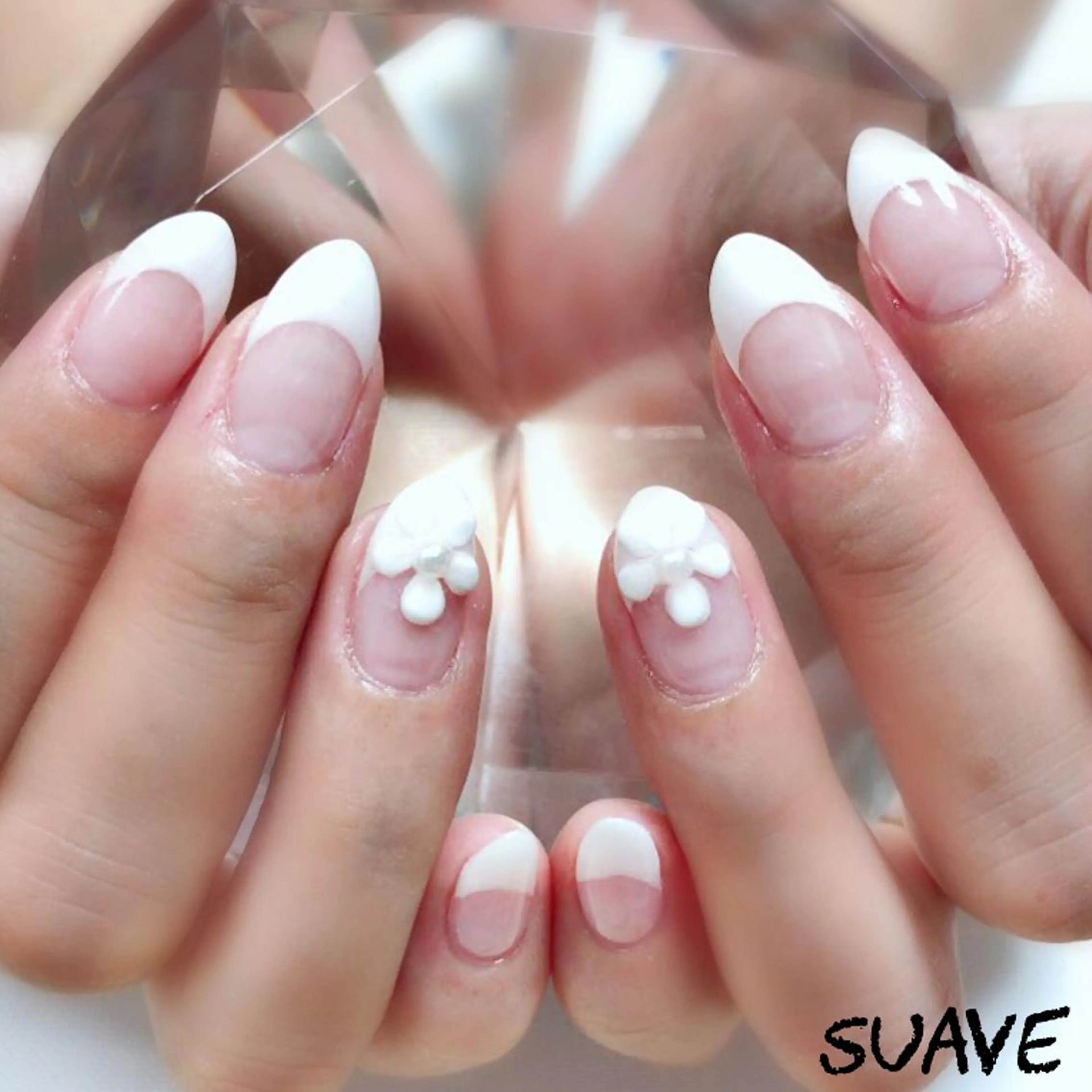 ネイル アートネイル フラワーネイル フレンチネイル ジェルネイル シンプルネイル Nail Suave (シュアーヴ)のネイルデザイン