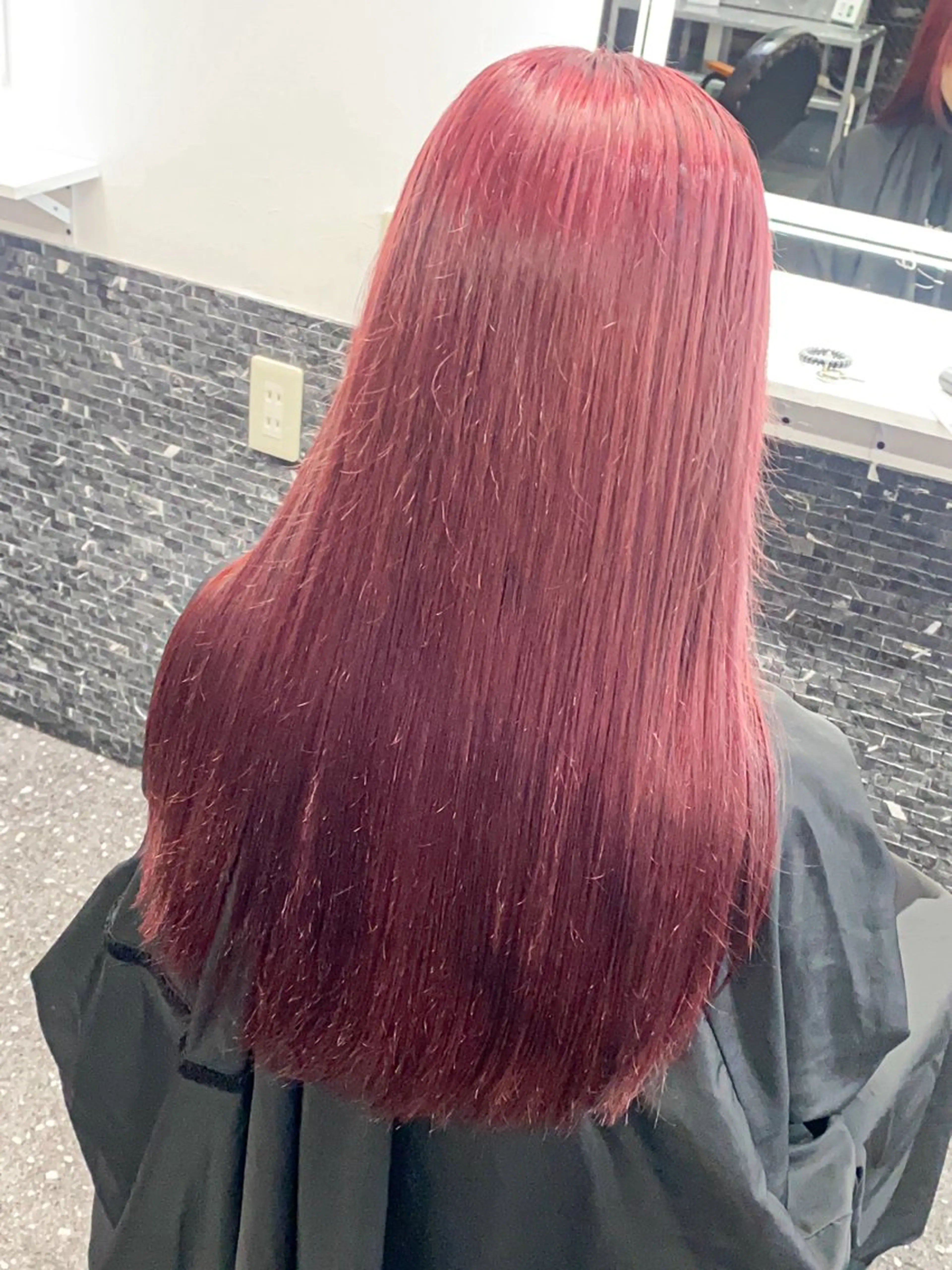 ロング カラー パーマ/ダブルカラー ブリーチ⭐️海斗のヘアスタイル