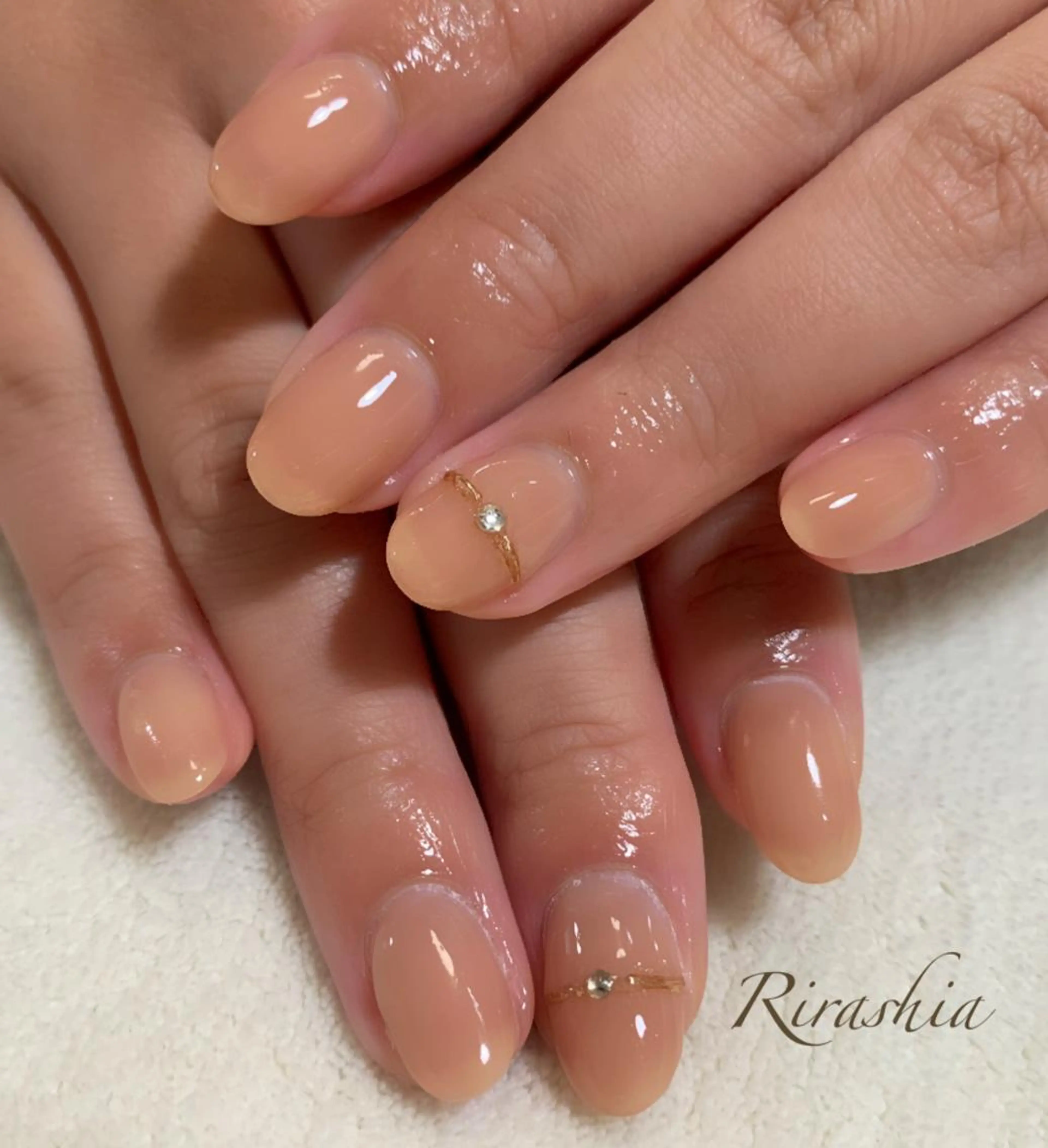 ネイル ハンドスパ｜ネイル Rirashaのネイルデザイン