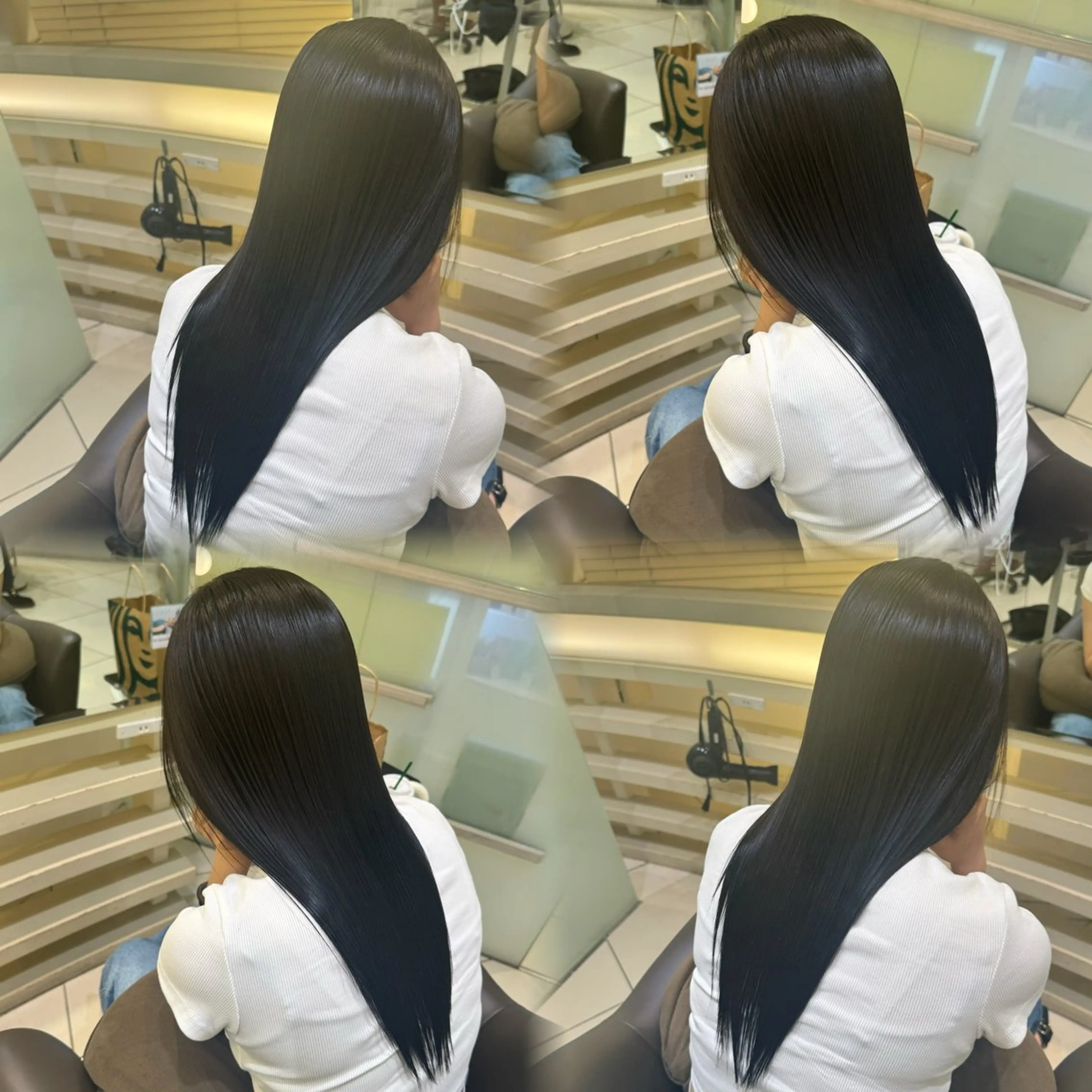 ロング カラー ブリーチ ロング トリートメント 艶髪/カラー/ 銀座/RINA🎀のヘアスタイル