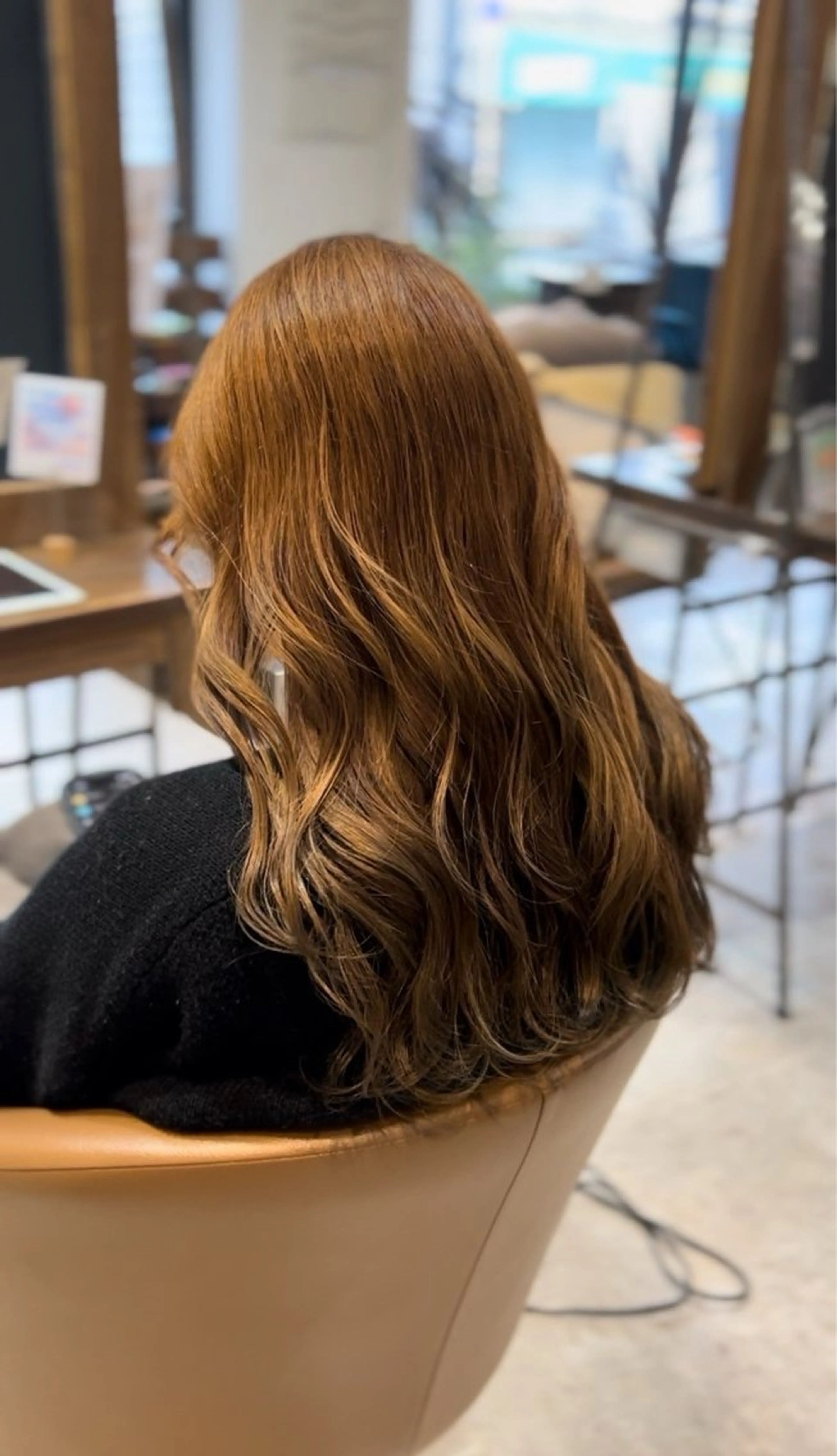 ロング 米村 美咲のヘアスタイル