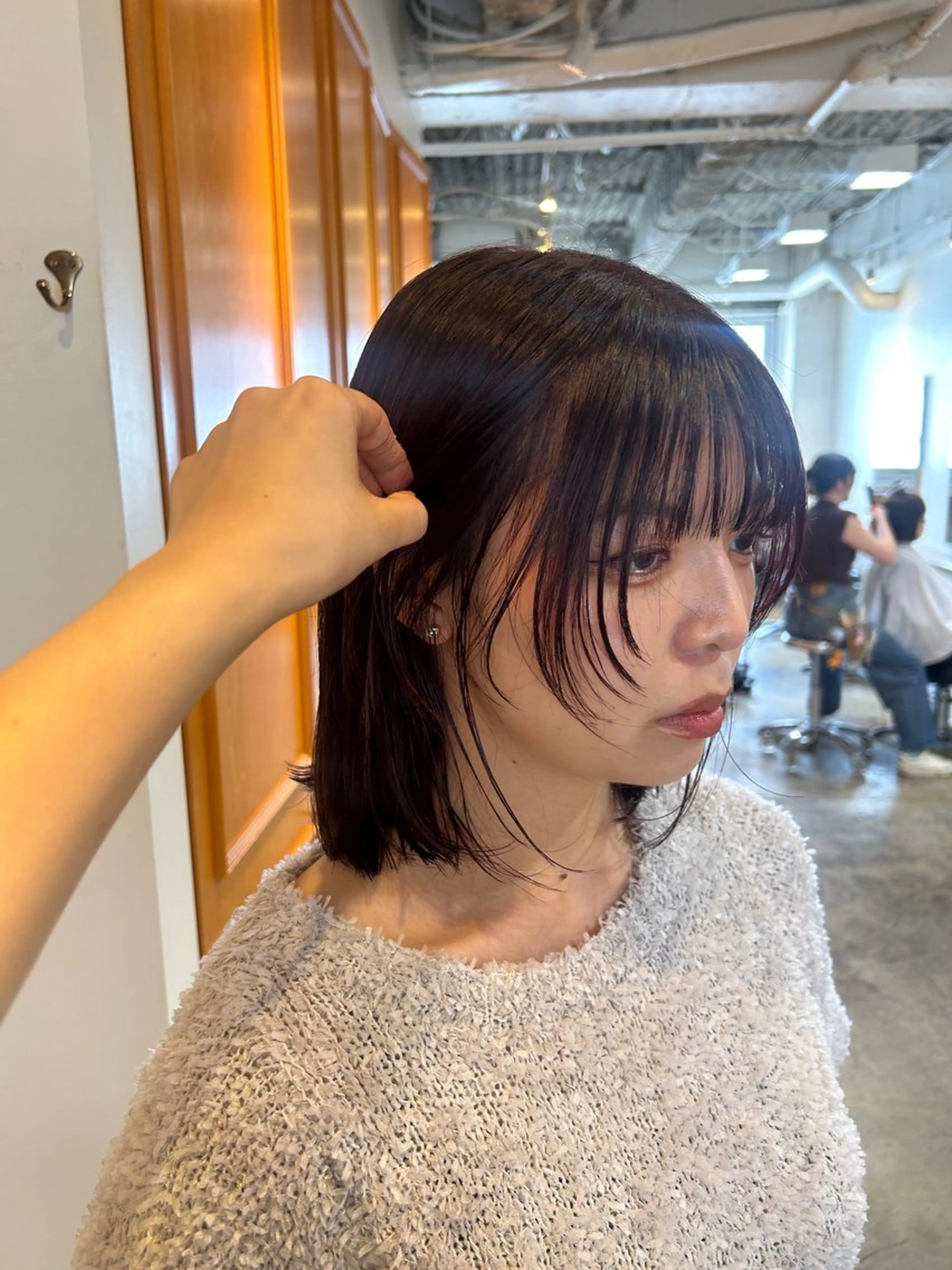 ミディアム カラー ナチュラル大人っぽい スタイル　MAORIのヘアスタイル