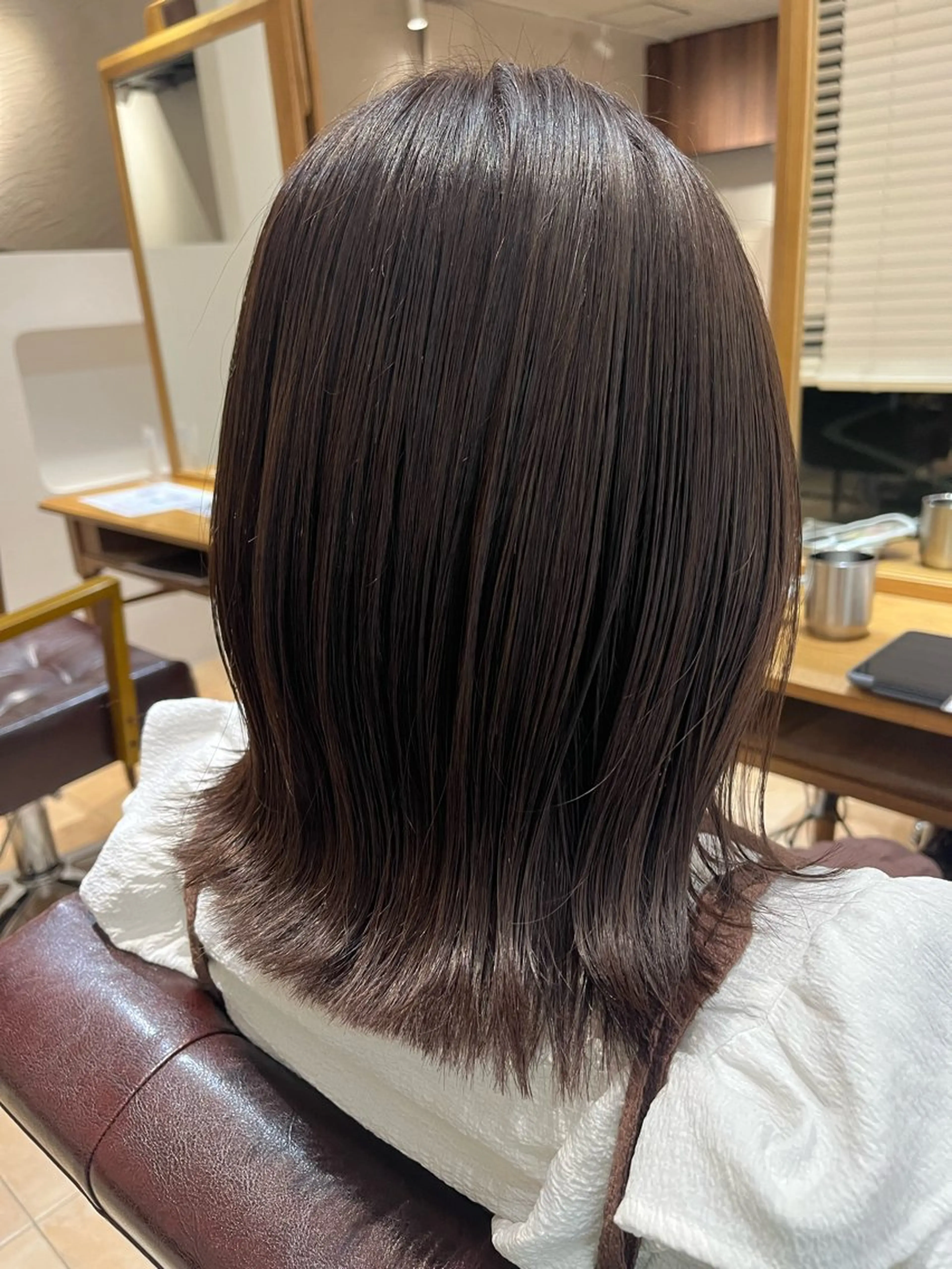 ミディアム カラー グレージュ ラベンダーカラー ラベンダーグレージュ ラベンダーグレー カット ヘアカラー トリートメント 🌈透明感カラー🌈 🌟吉田祐介🌟のヘアスタイル