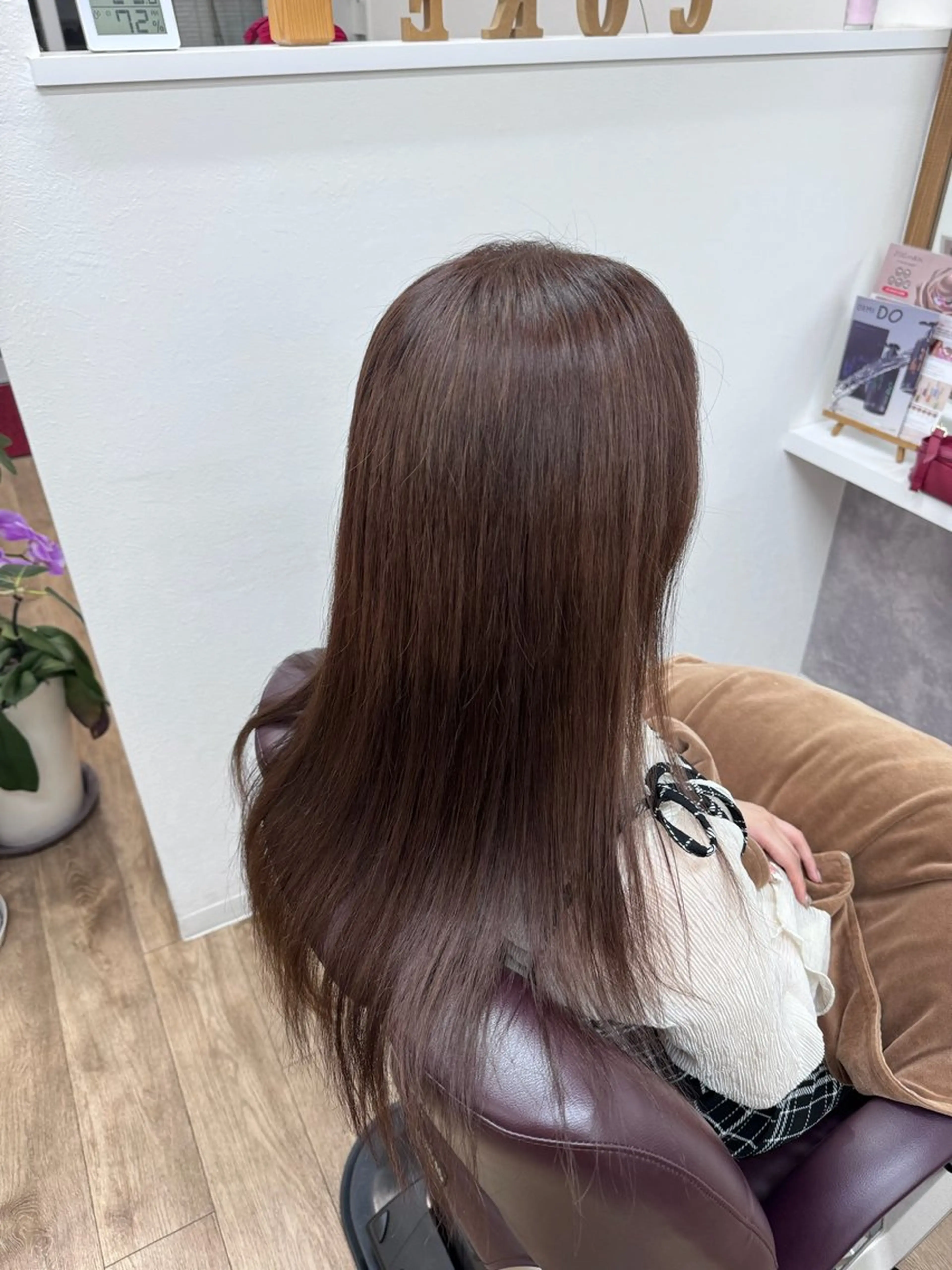 ロング カラー ヘアカラー ヘッドスパ zero2core ナオのヘアスタイル