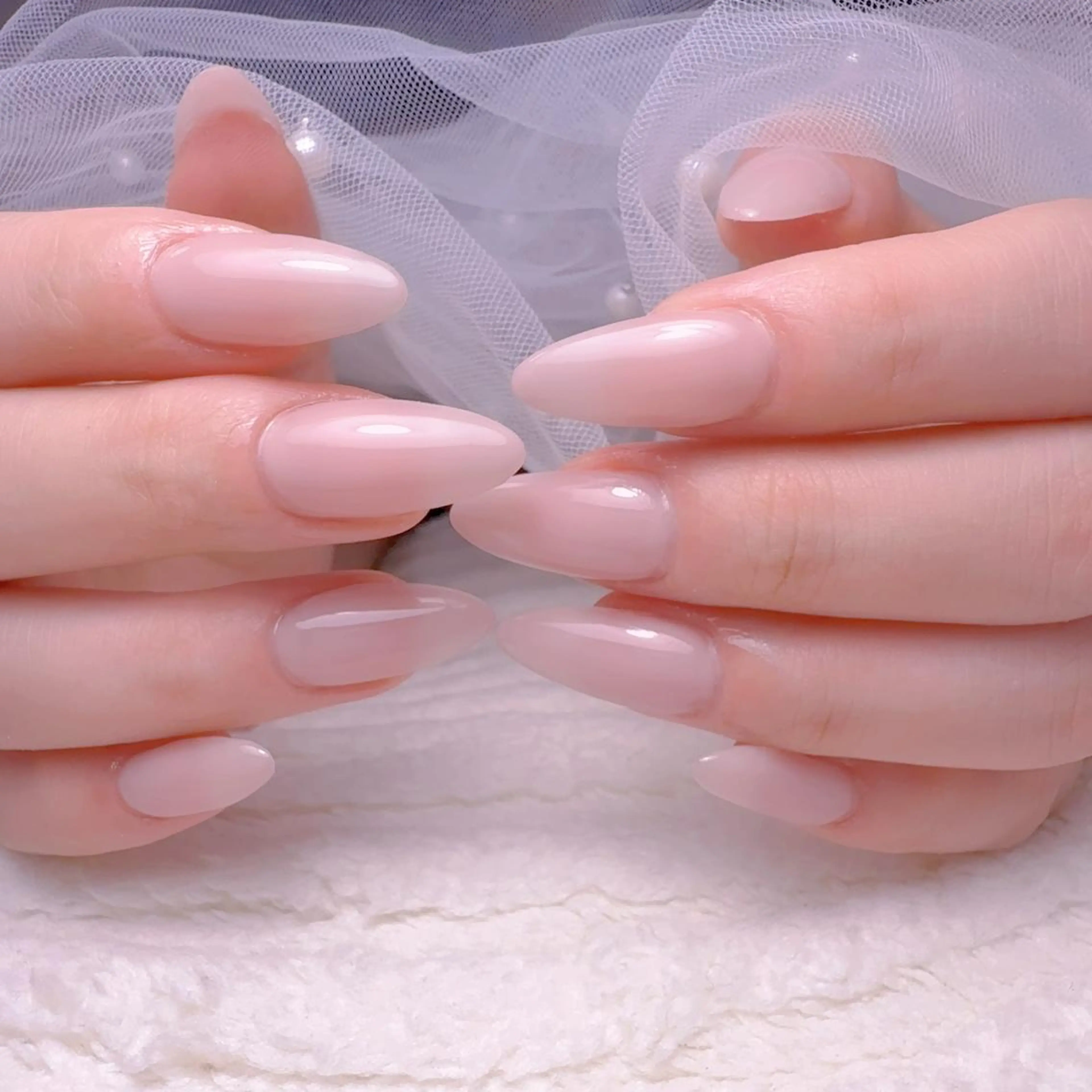 ネイル ワンカラーネイル スカルプネイル ネイルチップ ハンドネイル cat‘s nail🐈⬛のネイルデザイン