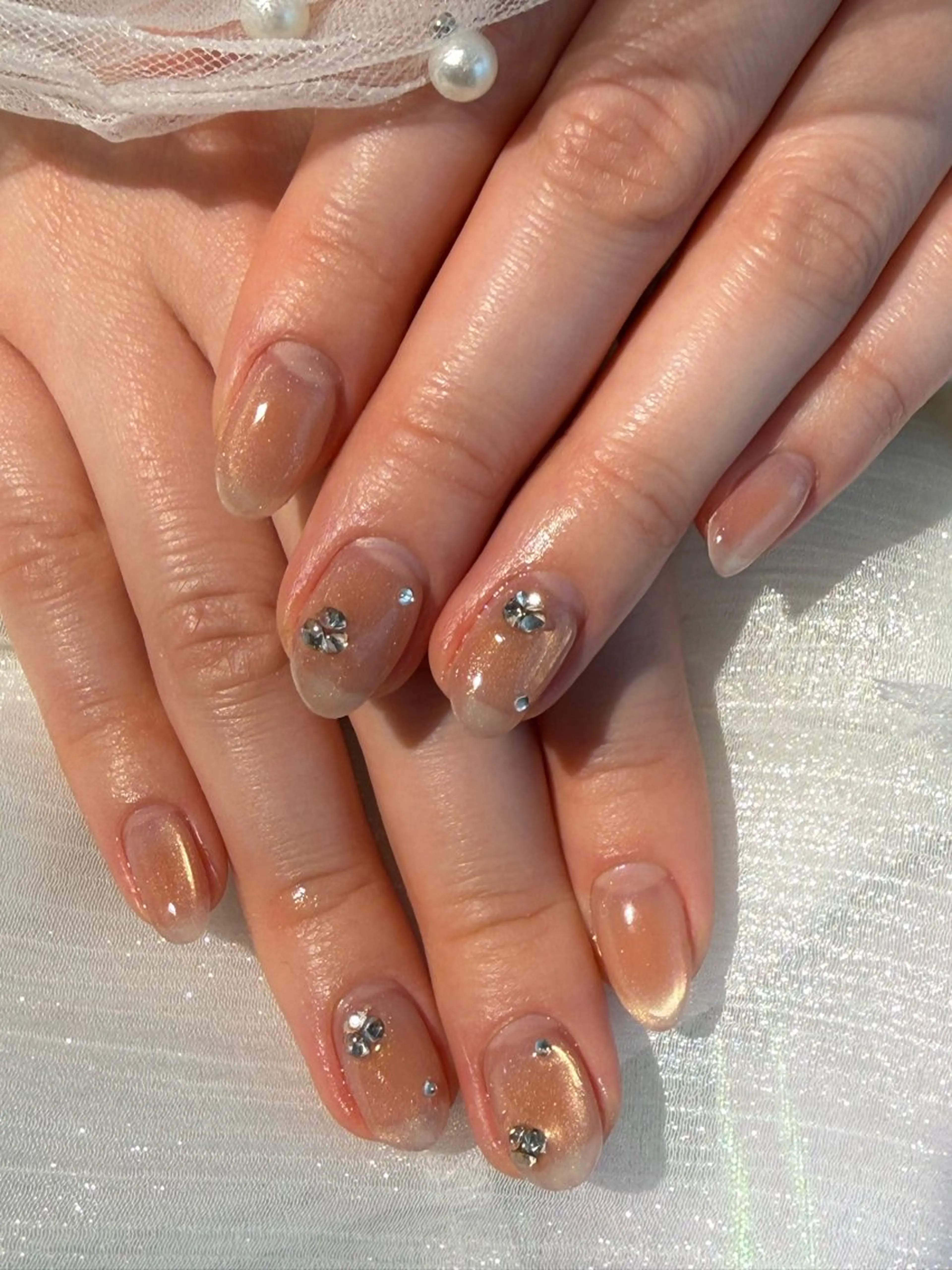 ミディアム nina beautyのネイルデザイン