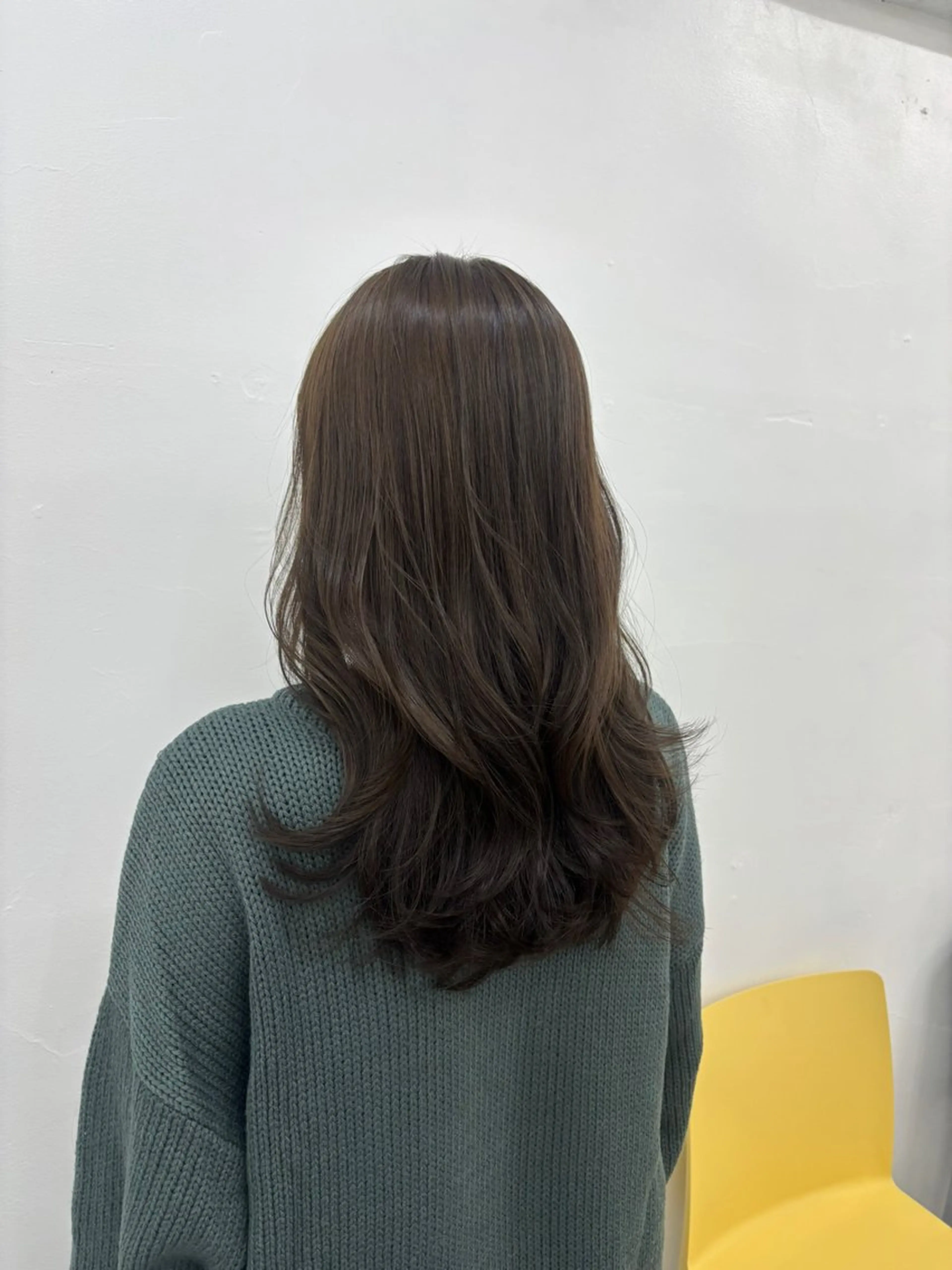 セミロング カラー カット ヘアカラー トリートメント 似合わせ美髪ヘア✨ 天王寺．阿倍野🌈のヘアスタイル