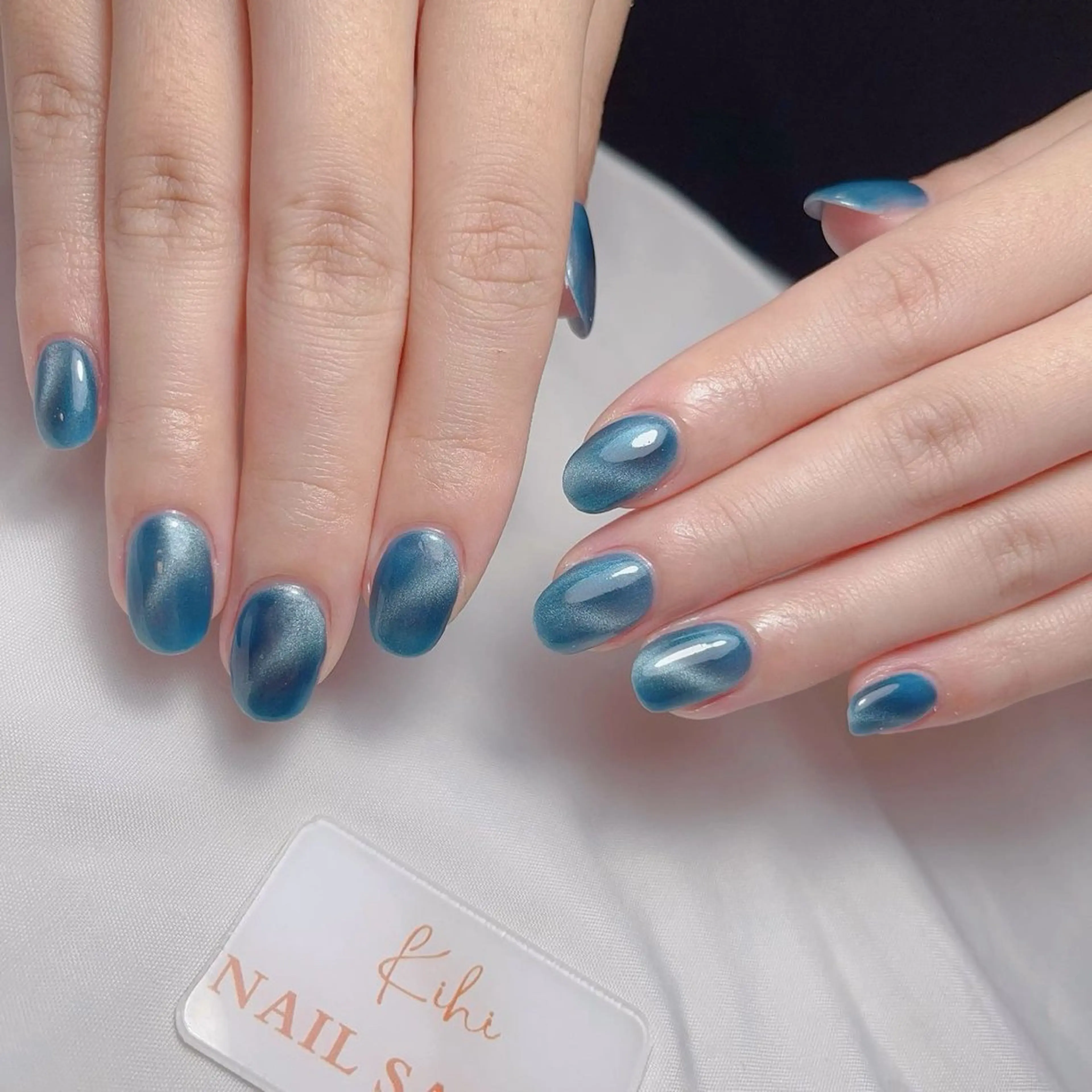 ネイル アートネイル フレンチネイル ジェルネイル グラデーション 韓国ネイル ハンドネイル 💕鈴木ユリ パラジェル/オフ無料のネイルデザイン