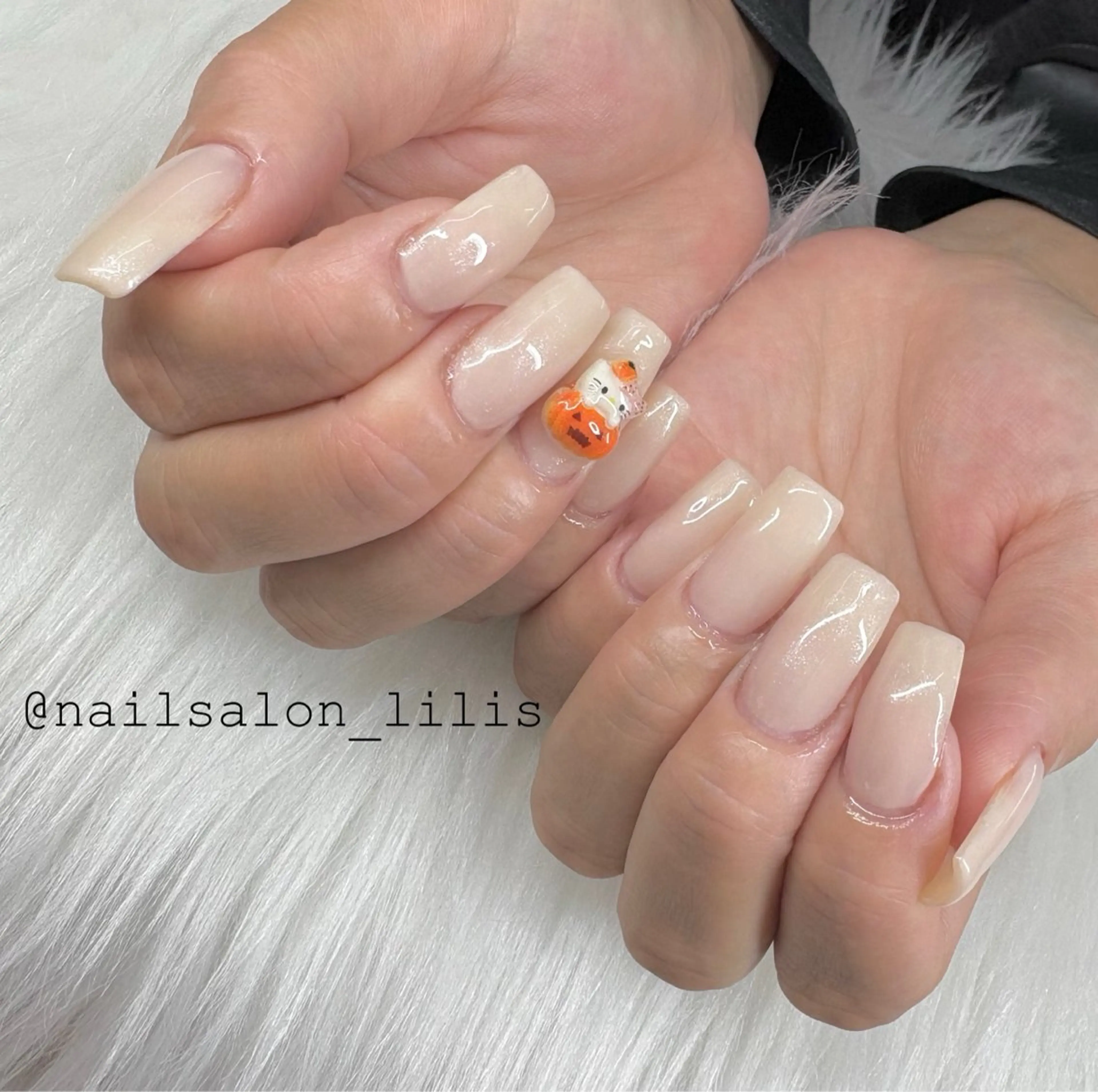 ネイル ハロウィン ハンドネイル nailsalon Lilisのネイルデザイン
