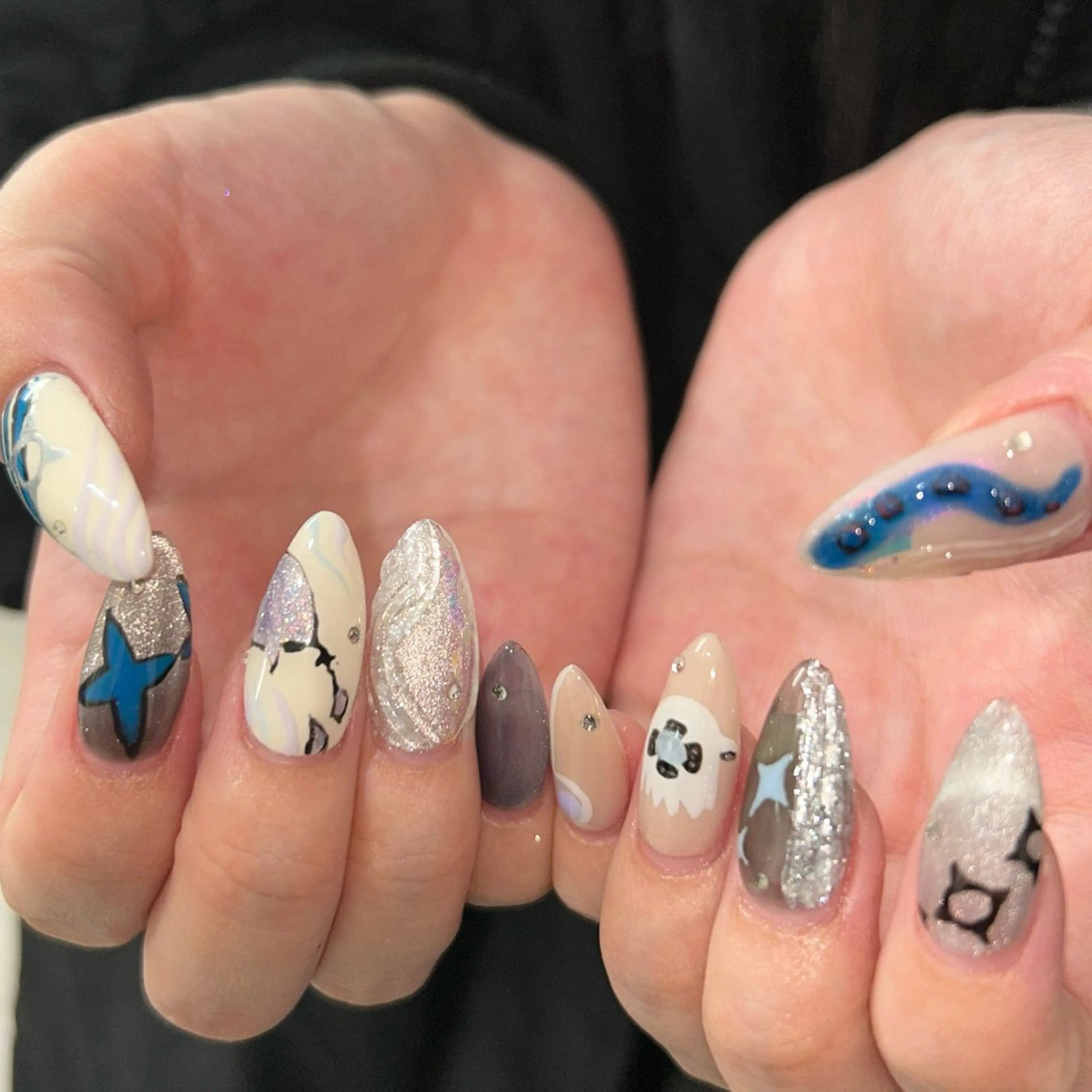 ネイル MODA MANAMIᵕ̈のネイルデザイン