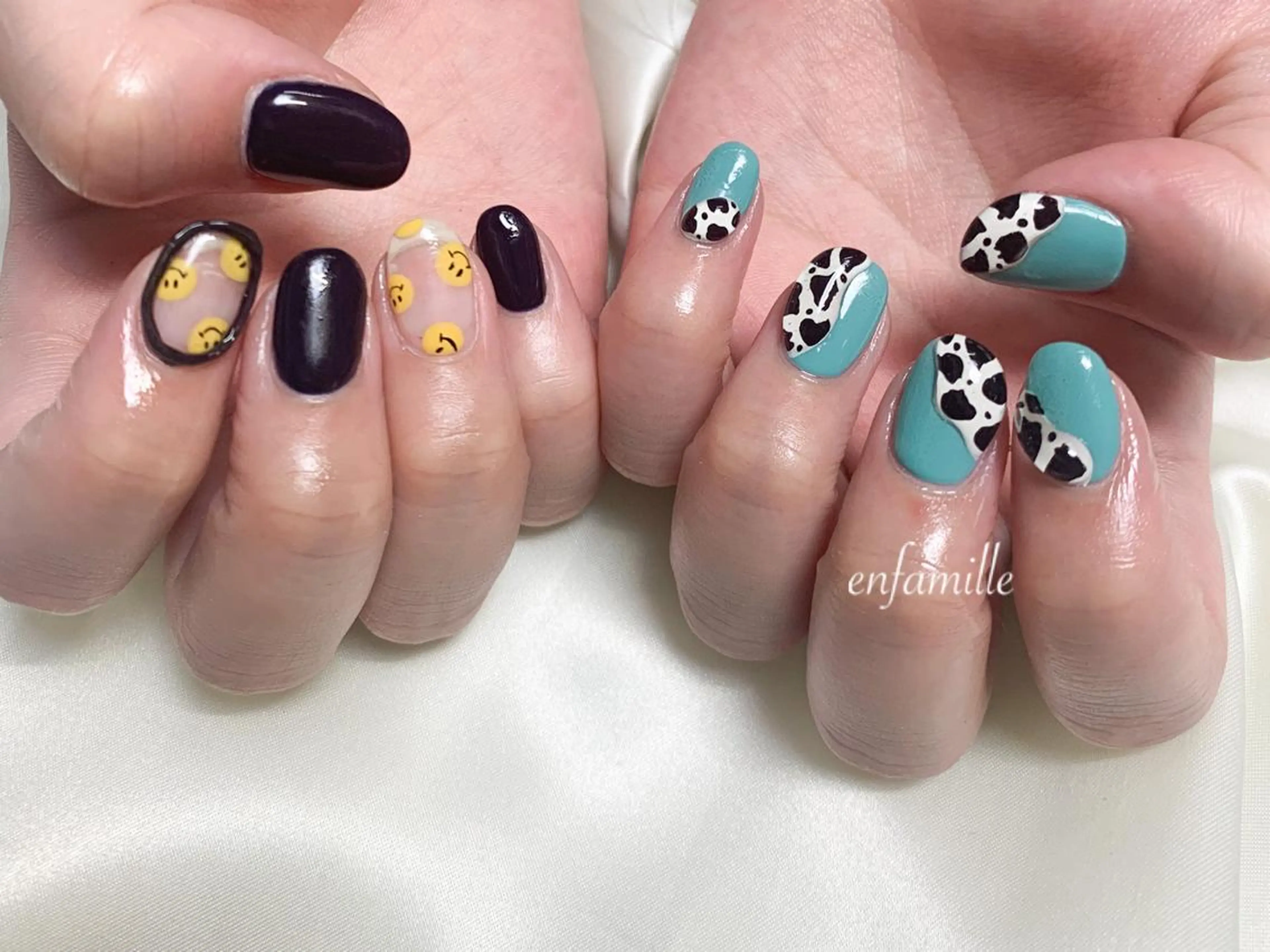 ネイル ハンドネイル nail salon en familleのネイルデザイン