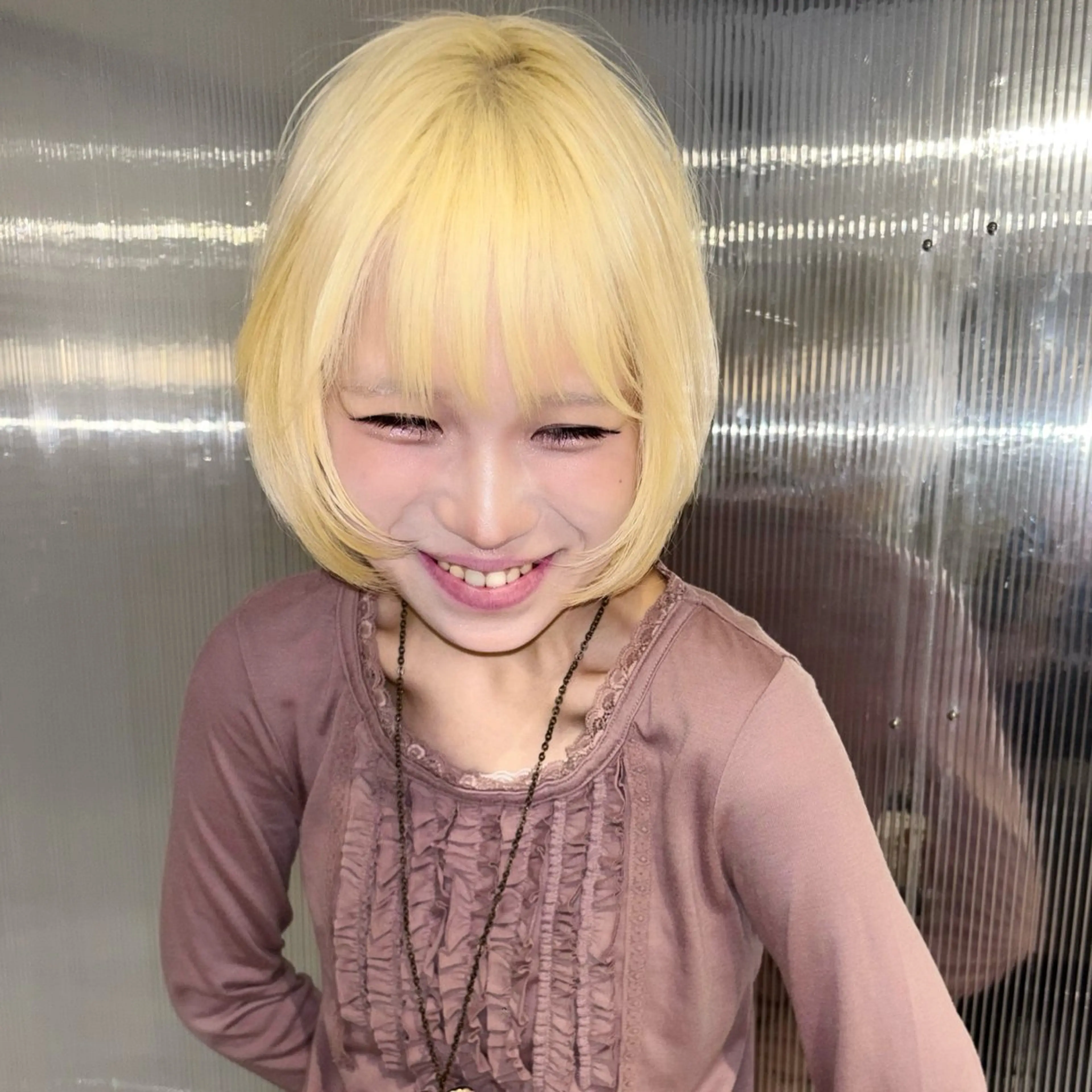 ショート カラー ヘアカラー トリートメント hair salon　丹tan所属・Rena✴︎トレンド ×スタンダードMIXのヘアスタイル