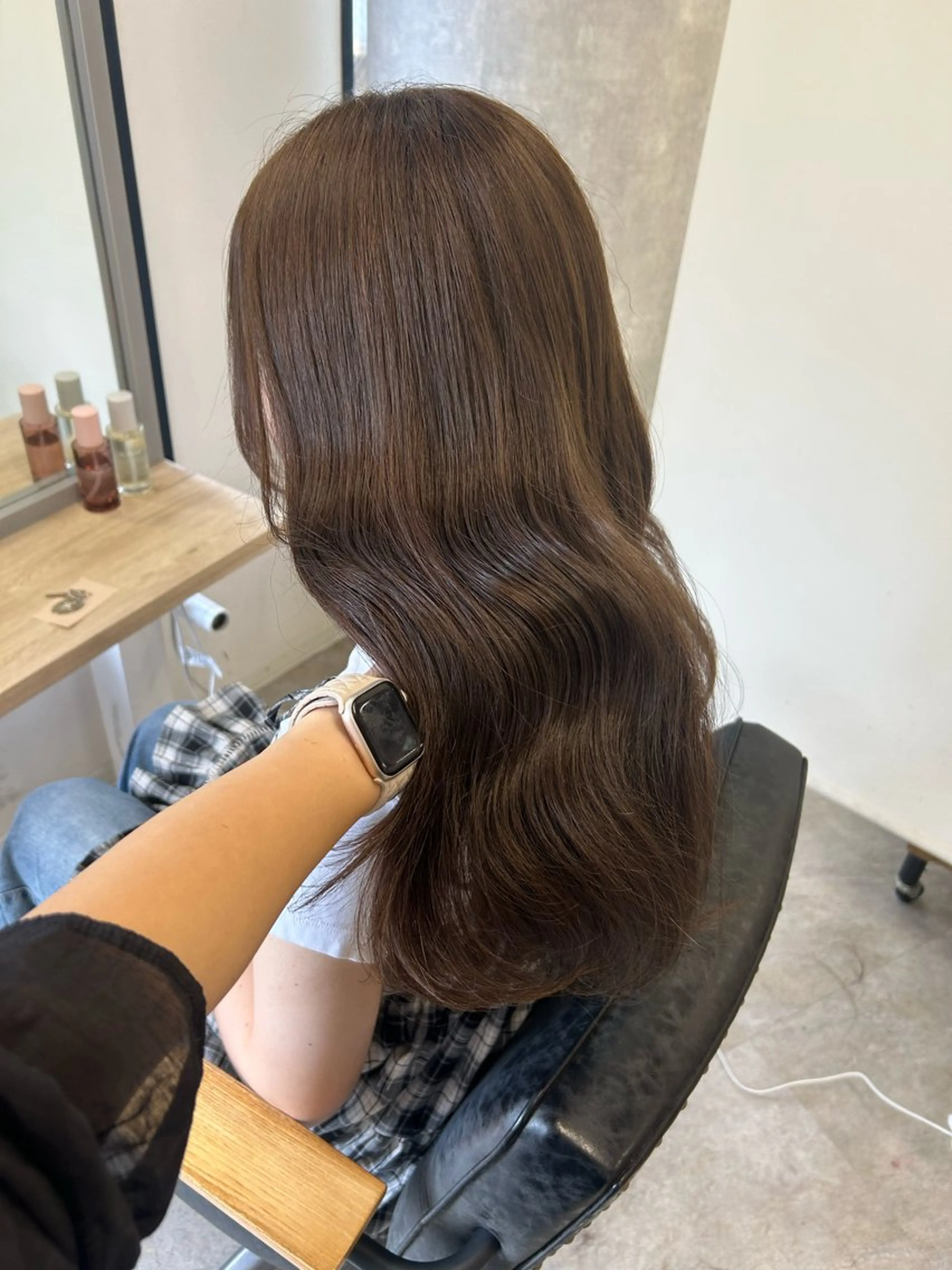 ロング カラー カット ヘアカラー otoha✳︎ くすみカラーのヘアスタイル