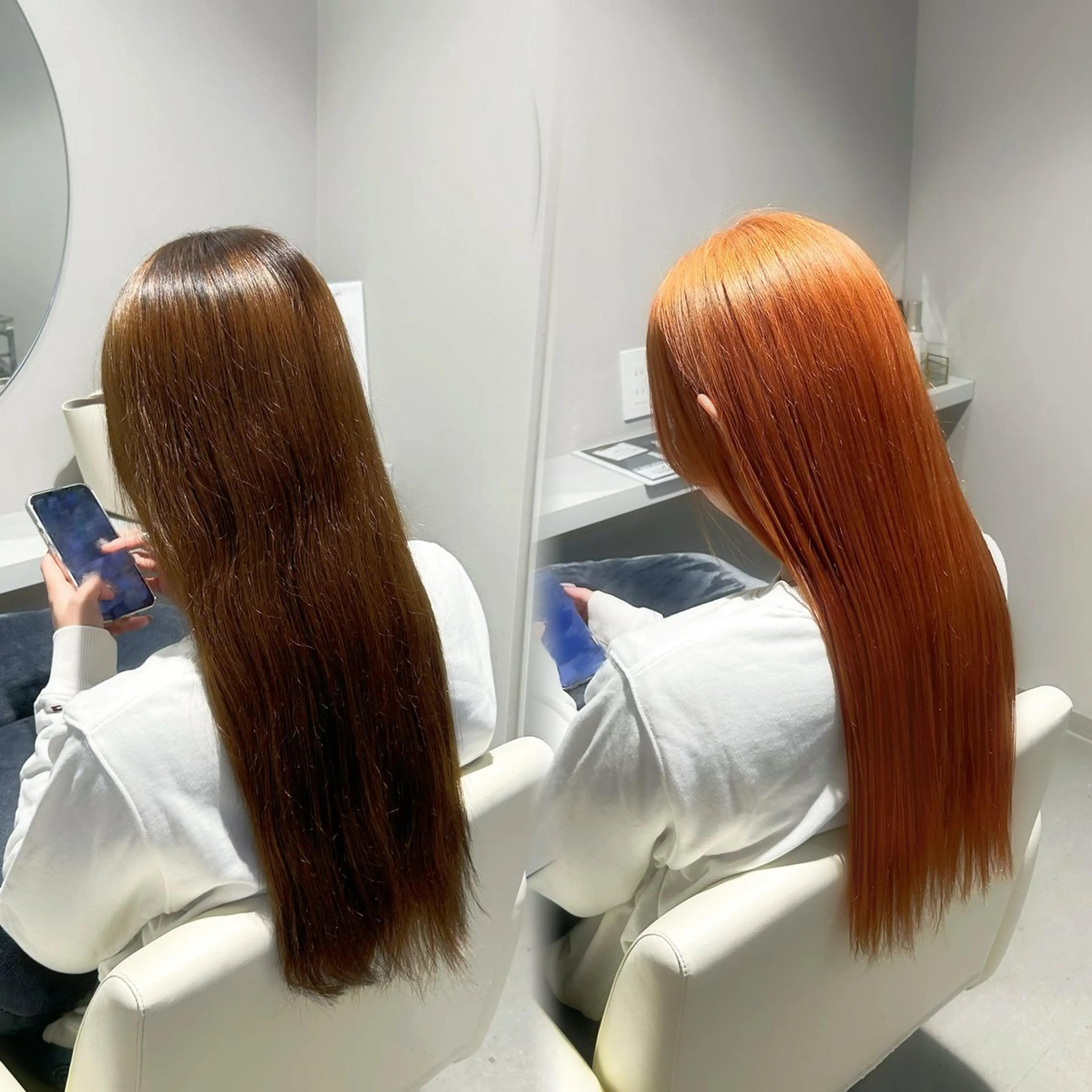 ロング カラー ヘアカラー ヘッドスパ RELACE 千葉 恋華🎀のヘアスタイル